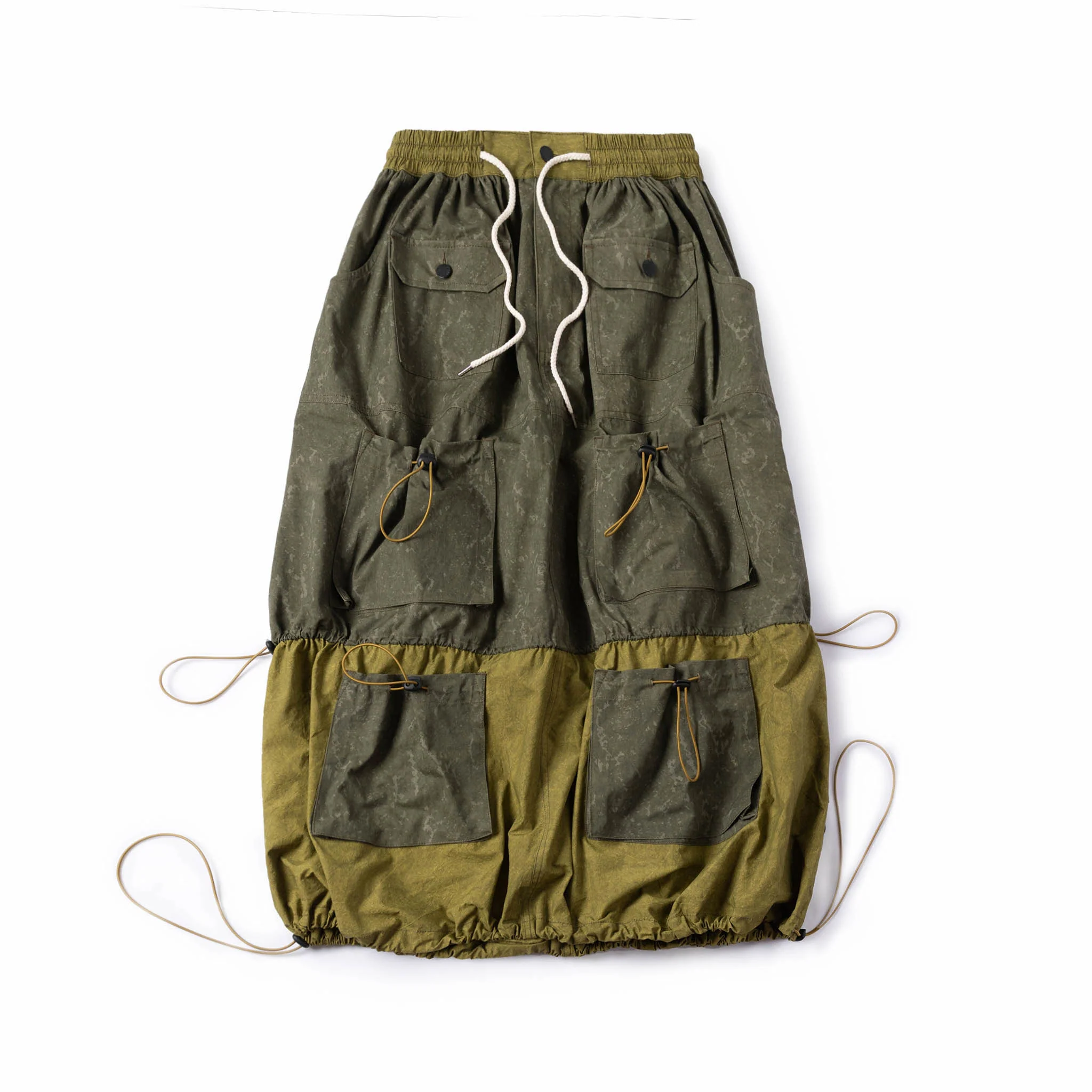 Marble Dyed Cargo Skirt - Image 6