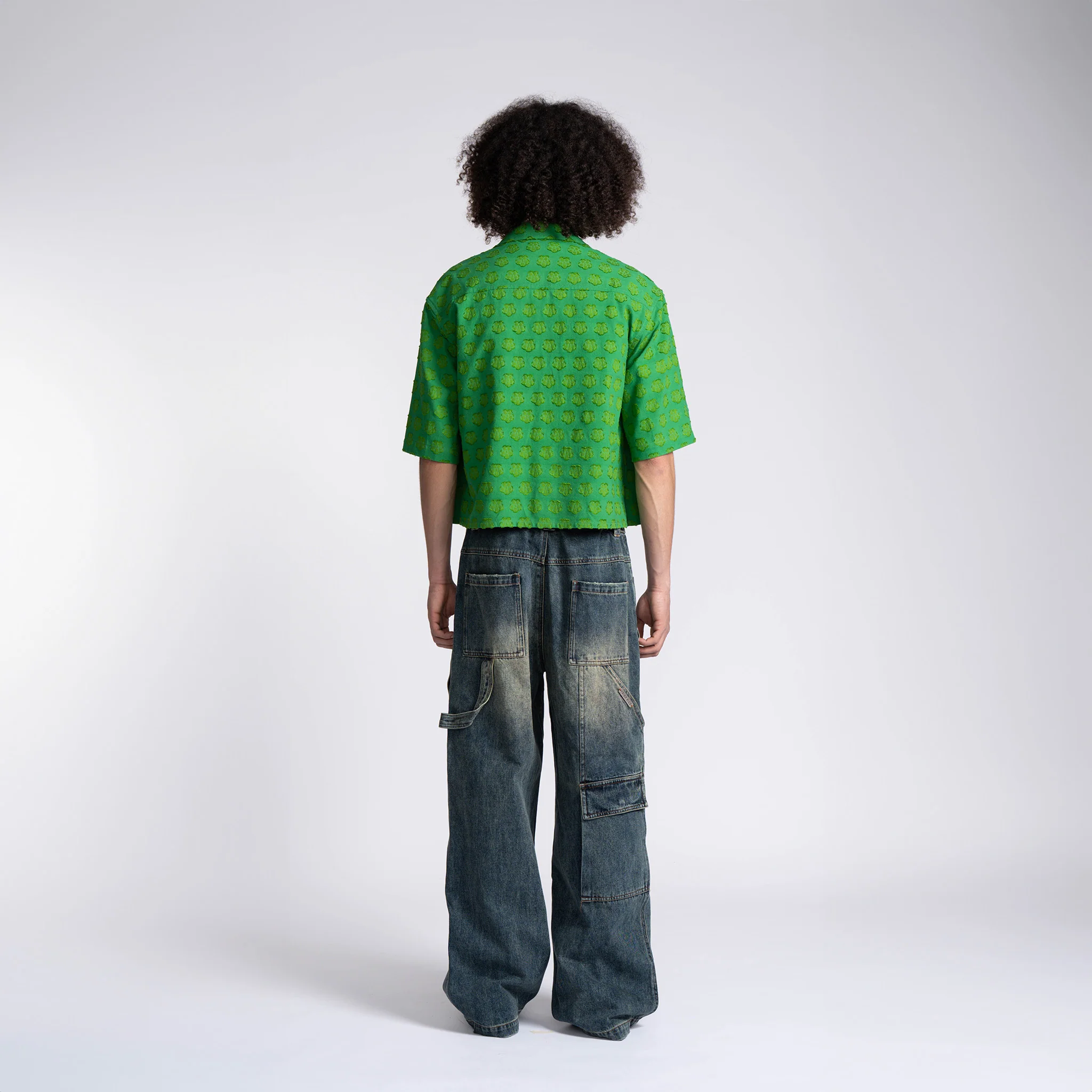 Lucky Cropped Button Up - Image 8