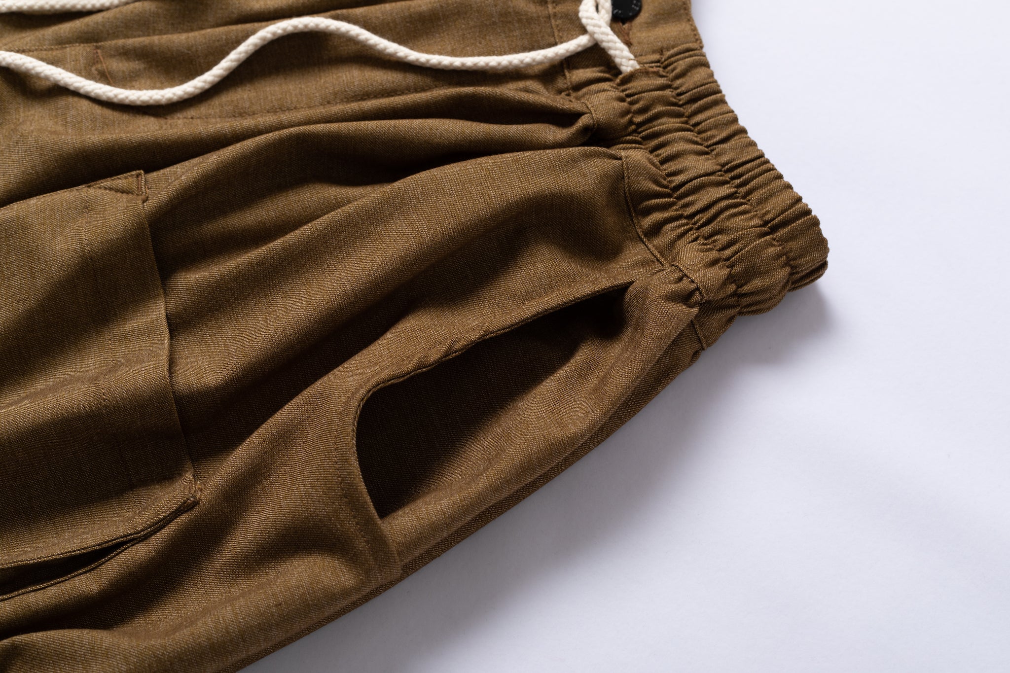 Wide Leg Yemi Pants - Coffee - Image 16