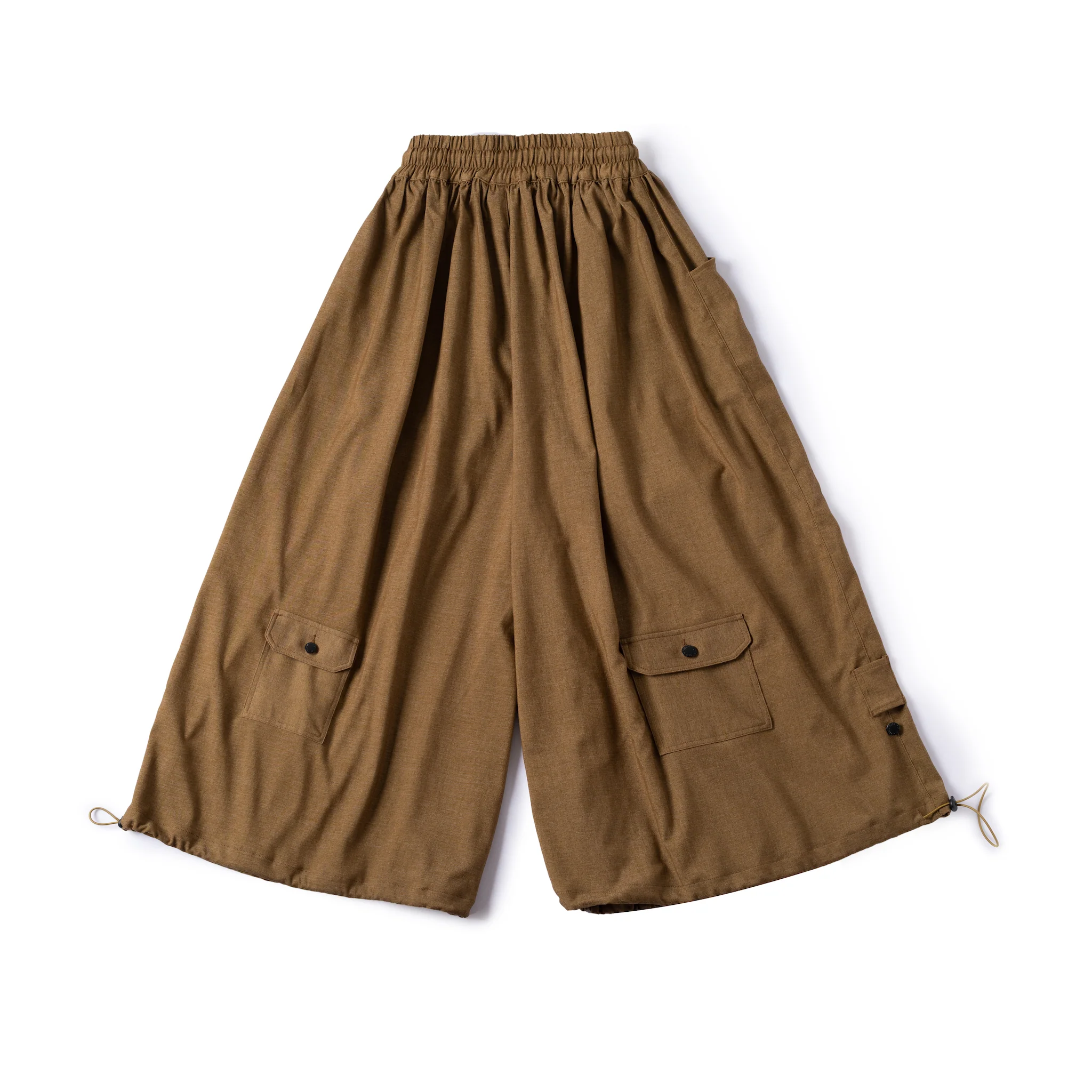 Wide Leg Yemi Pants - Coffee - Image 8