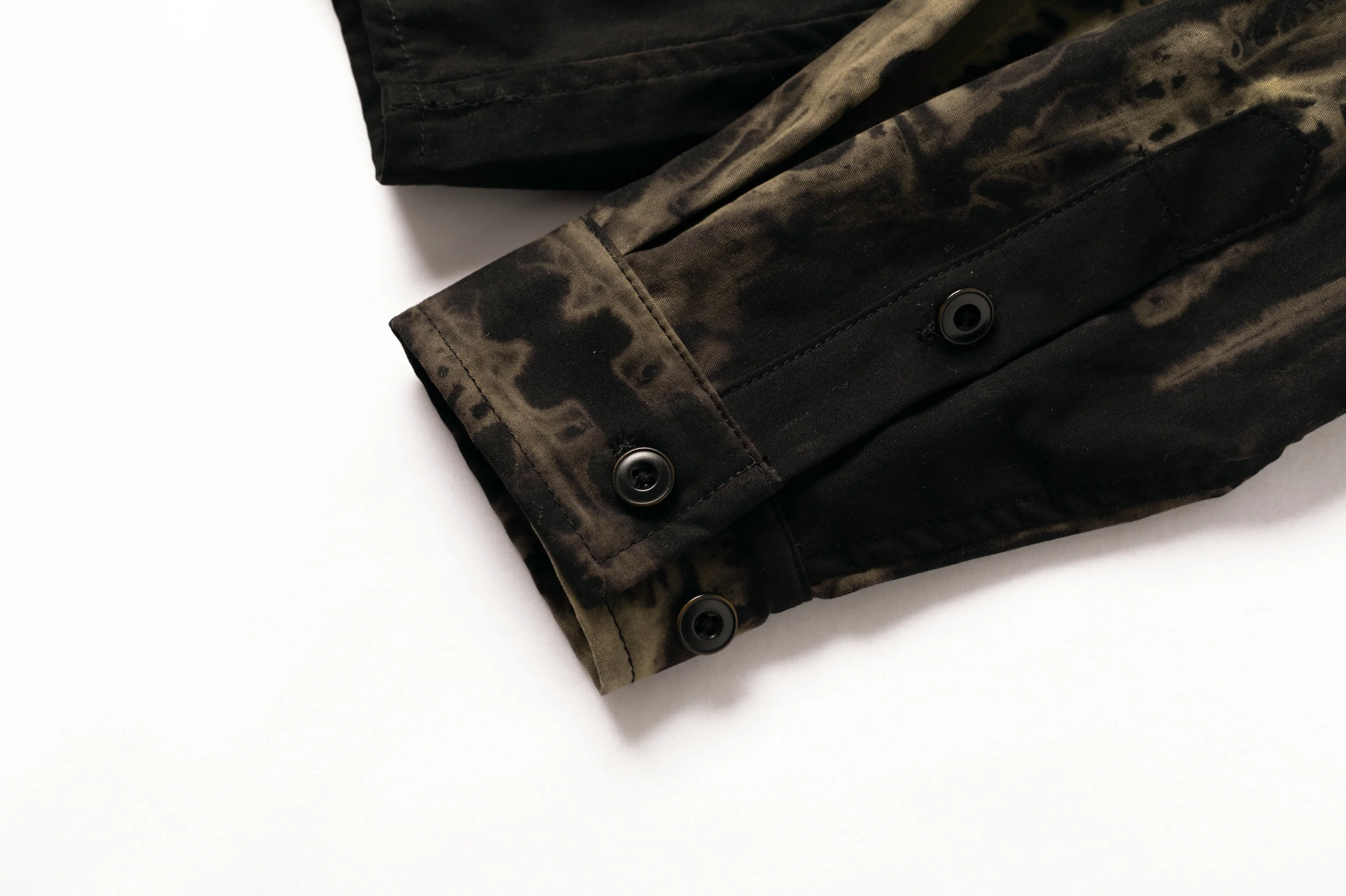 Wring Dye Button Up - Black - Image 14