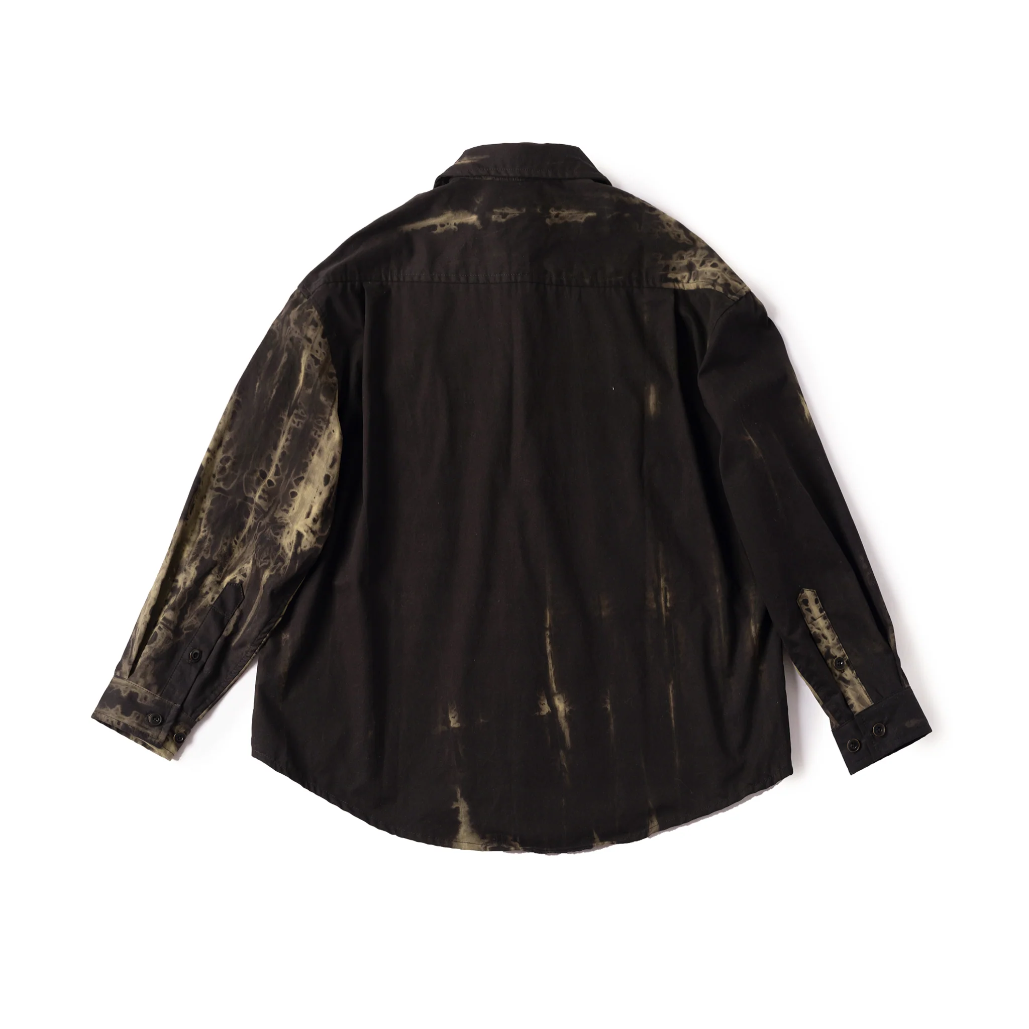 Wring Dye Button Up - Black - Image 5