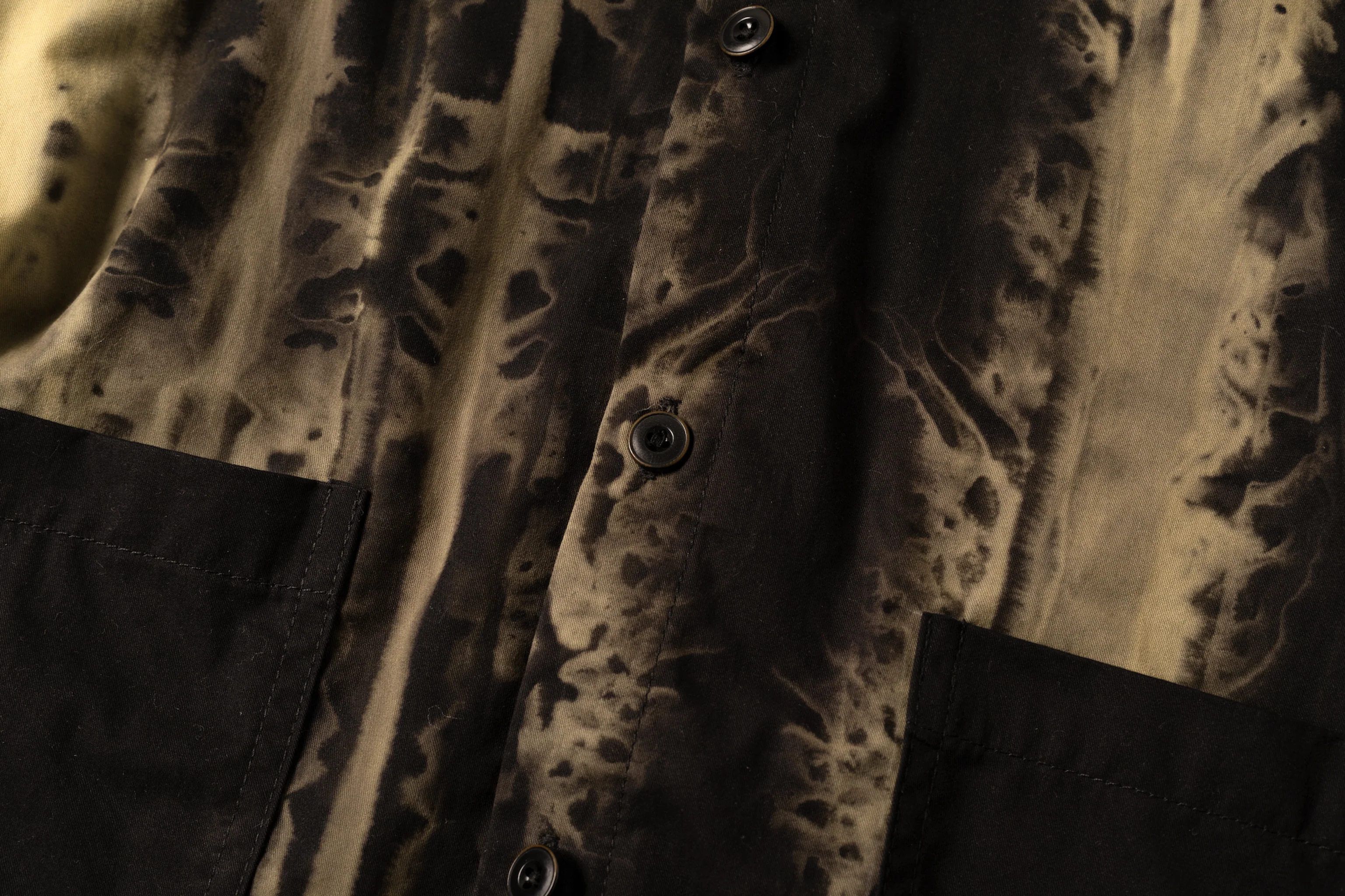 Wring Dye Button Up - Black - Image 9