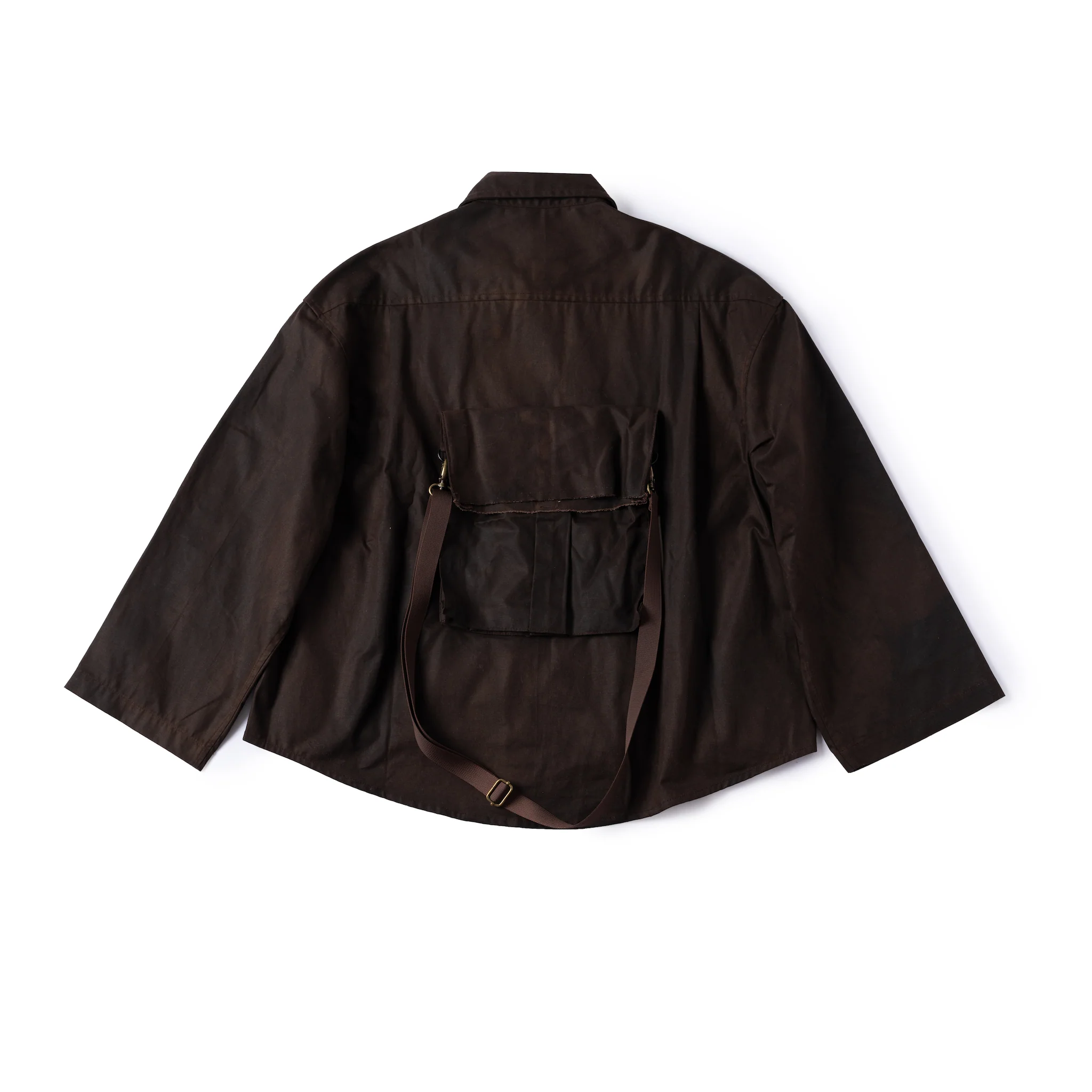 Crossbody Bag Overshirt - Waxed - Image 2