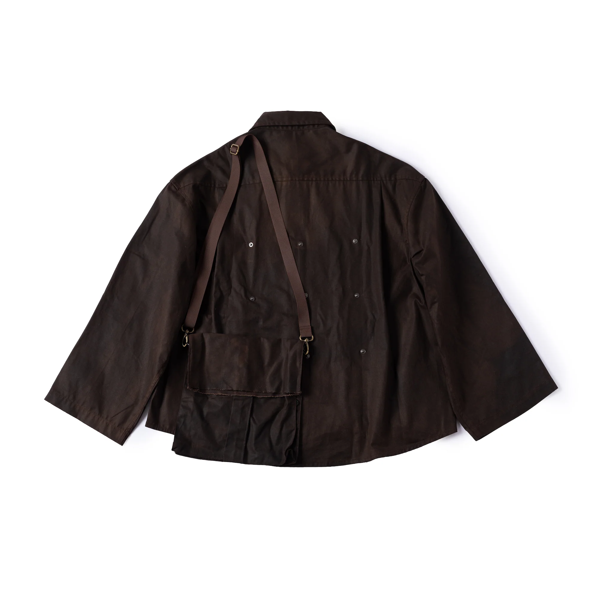 Crossbody Bag Overshirt - Waxed - Image 3