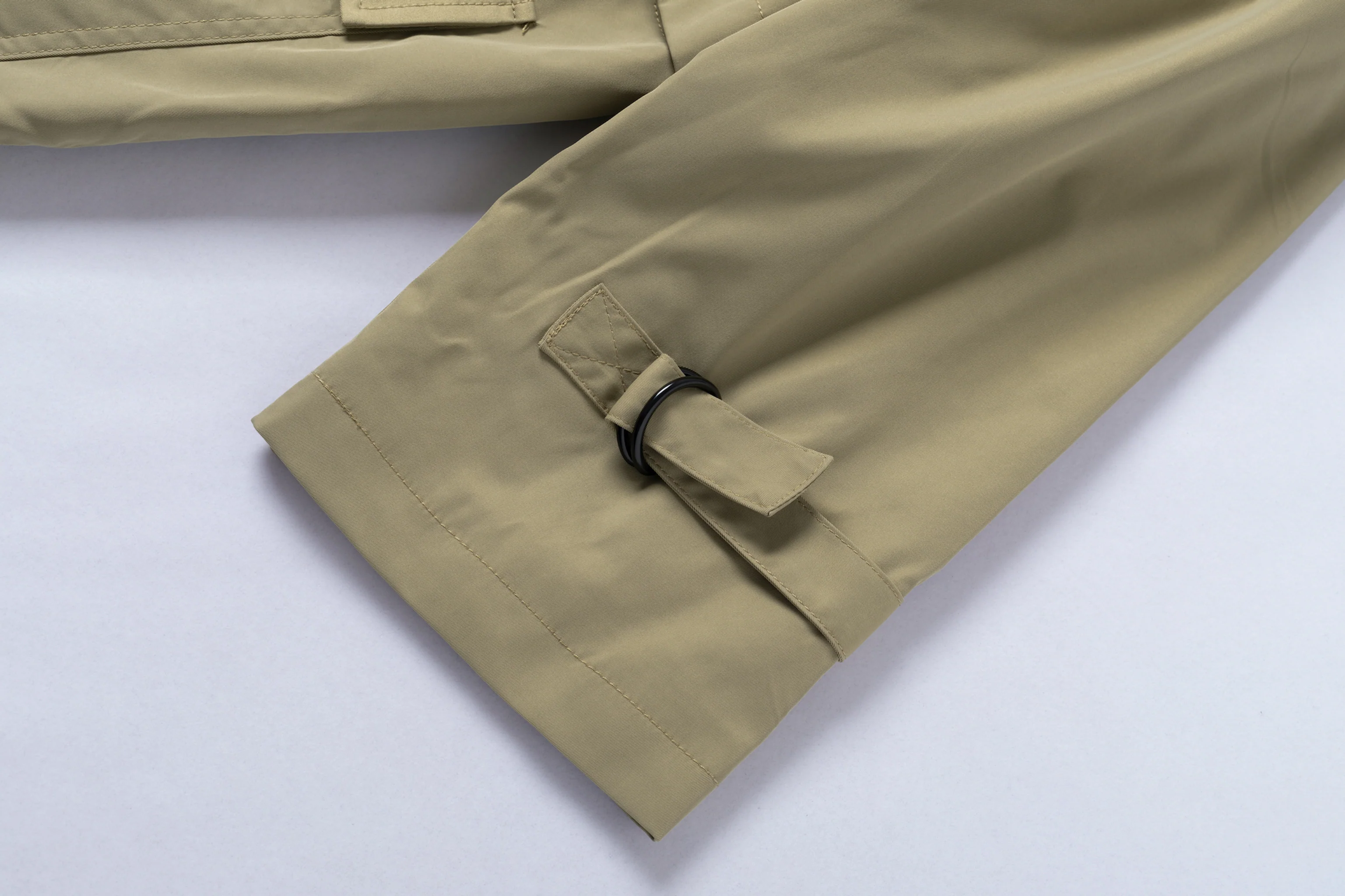 Convertible Trench Coat - Sand - Image 15