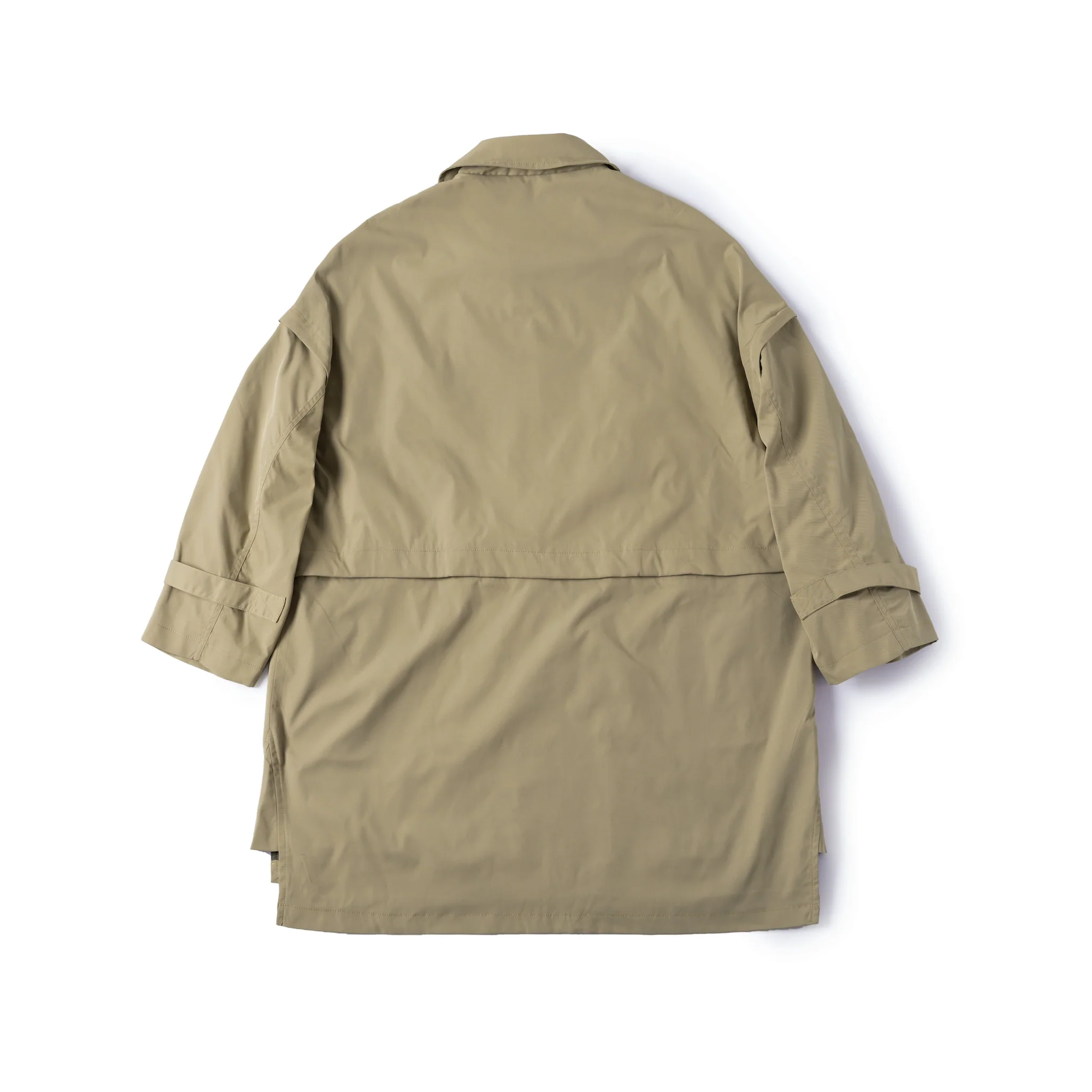 Convertible Trench Coat - Sand - Image 2