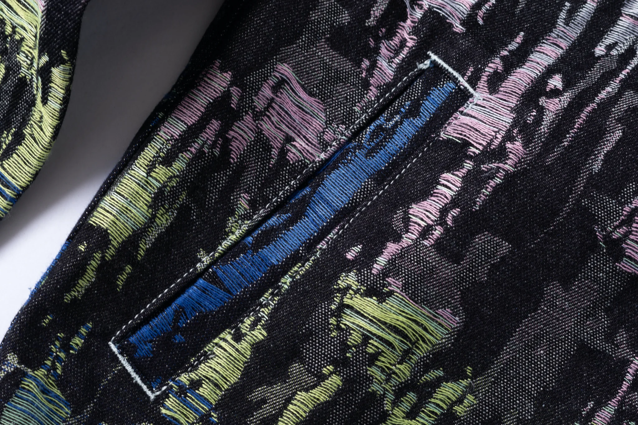 Shibuya Denim Kimono Blazer - Image 10