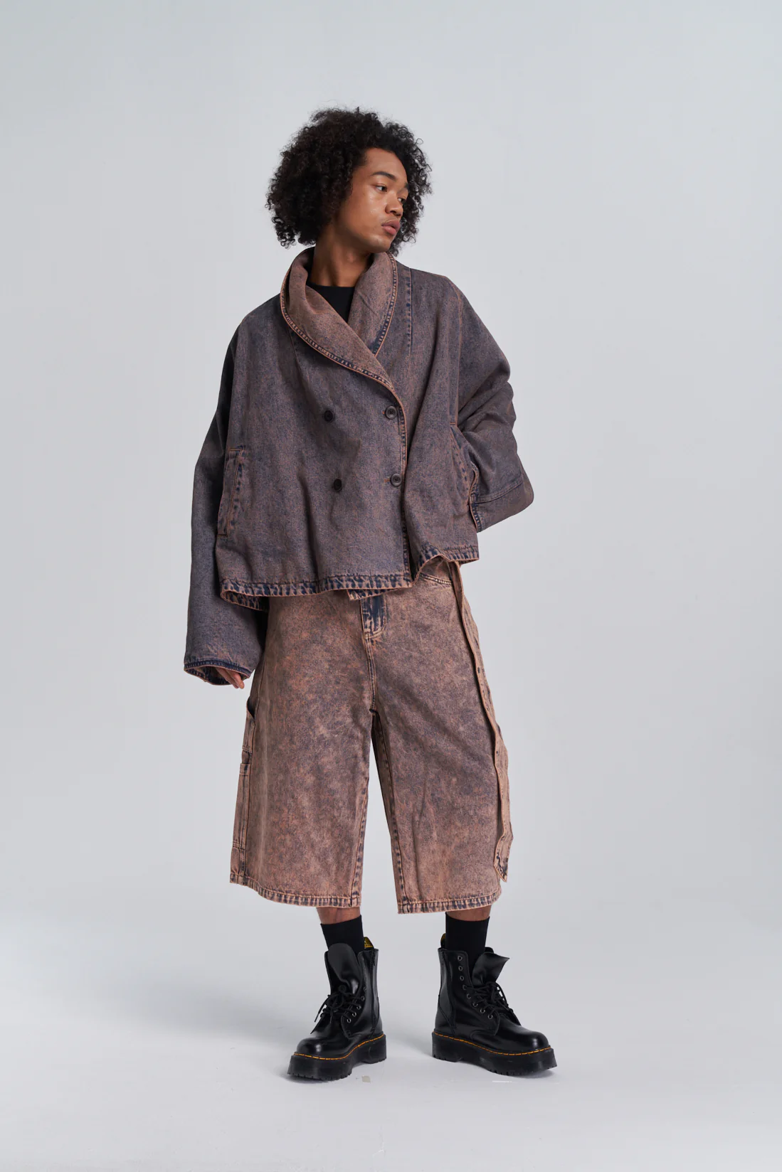 Brick Reversible Dolman Jacket - Image 5