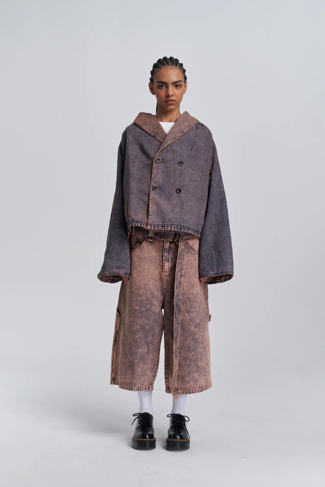 Brick Reversible Dolman Jacket - Image 6