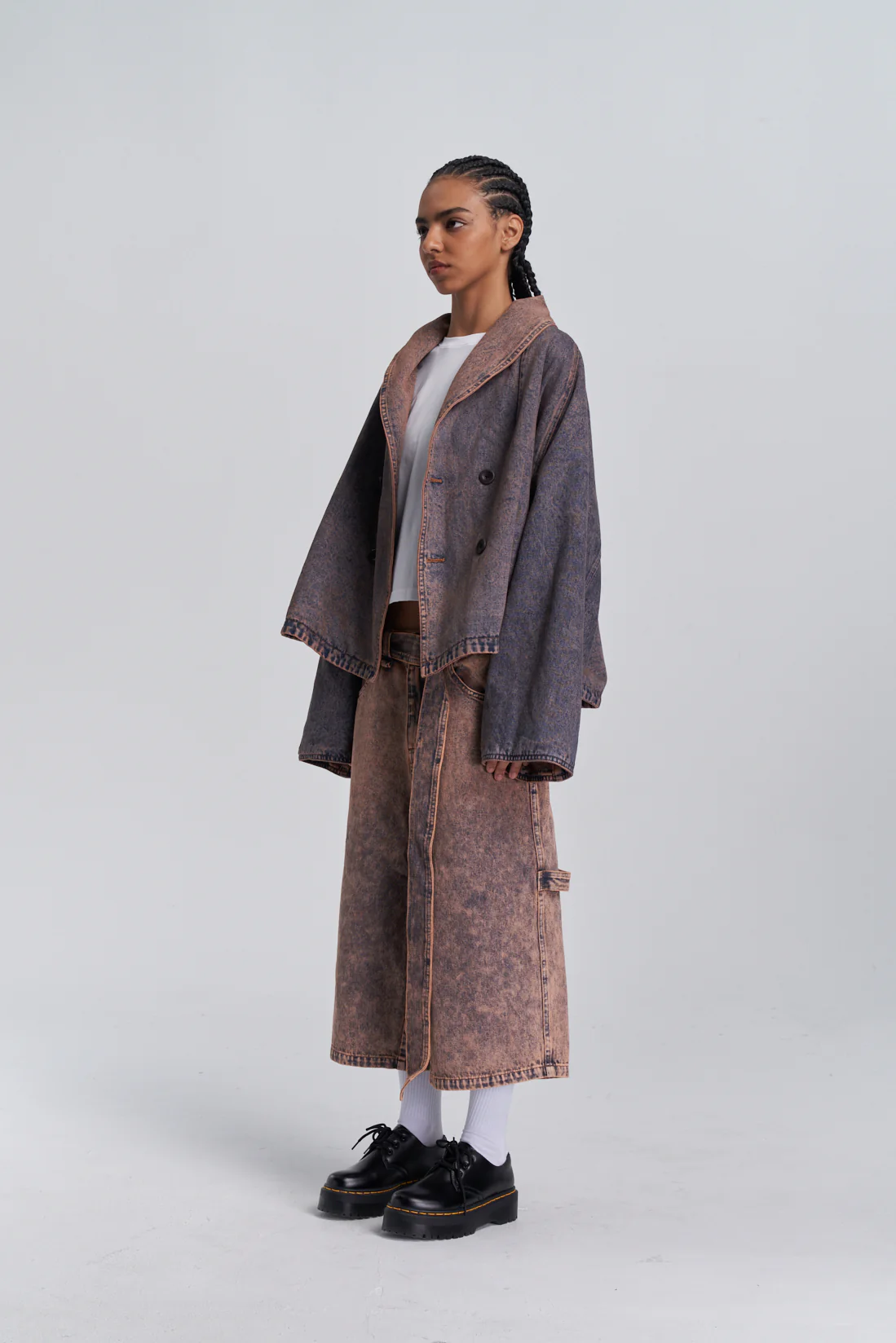 Brick Reversible Dolman Jacket - Image 9