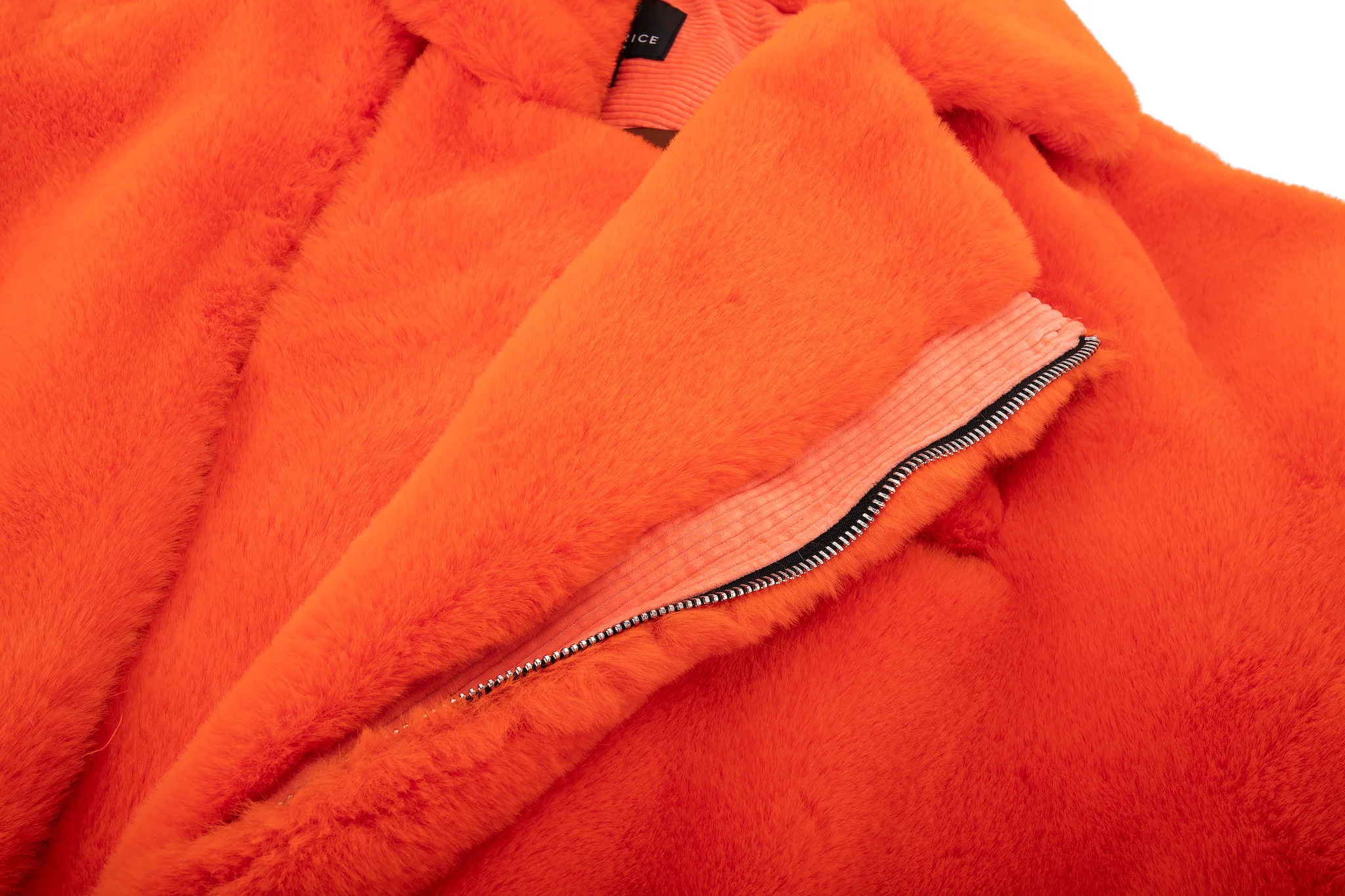 Faux Fur Trapper Jacket - Orange - Image 14