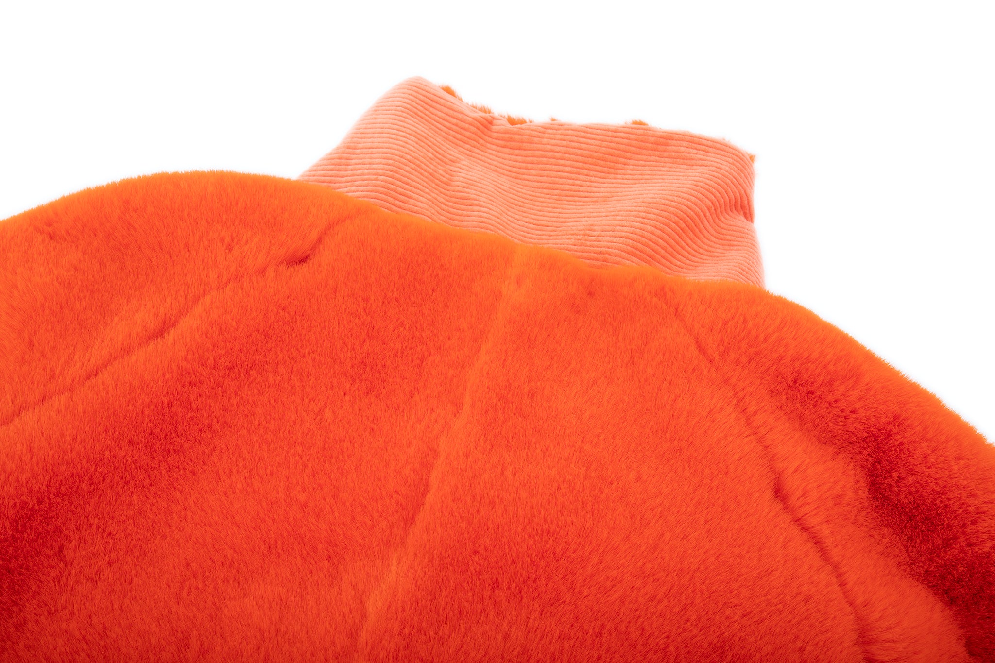 Faux Fur Trapper Jacket - Orange - Image 19