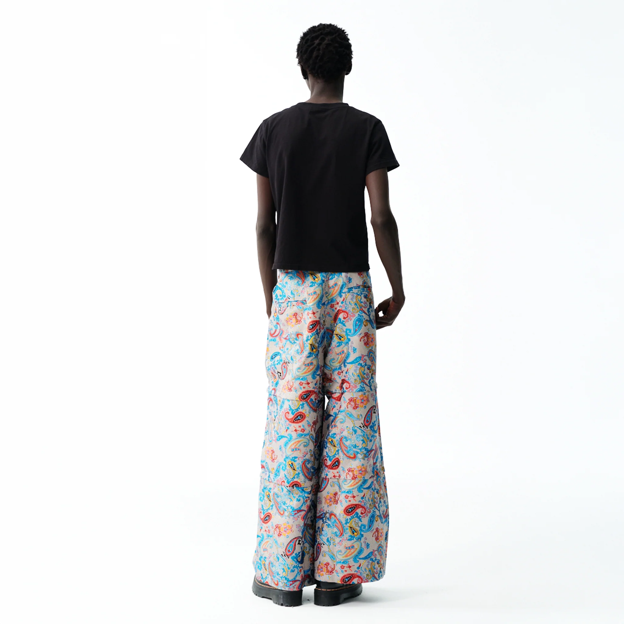 Convertible Cargos - Multicolor Paisley - Image 10
