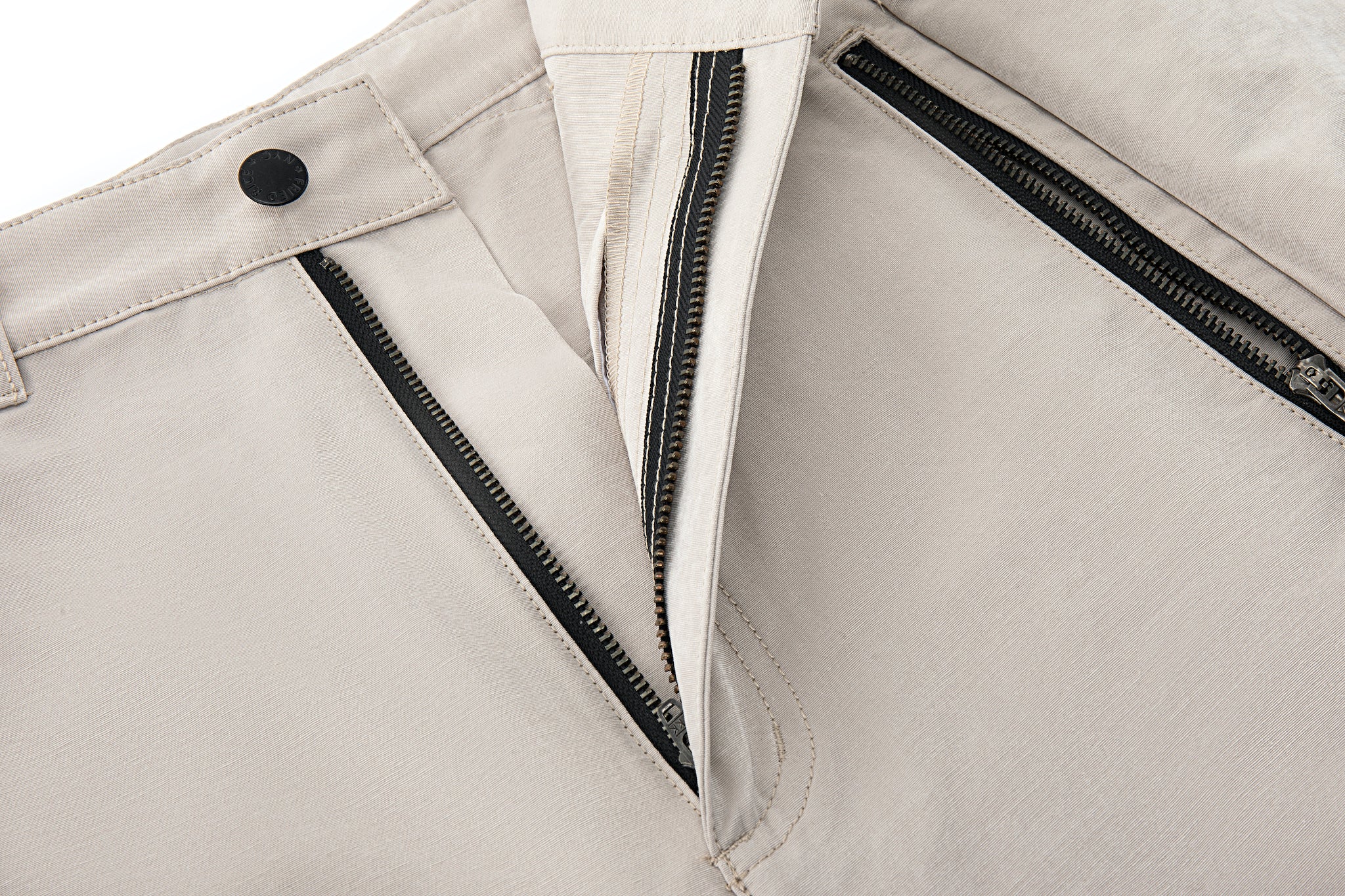 Snap Wrap Pants - Bone - Image 7