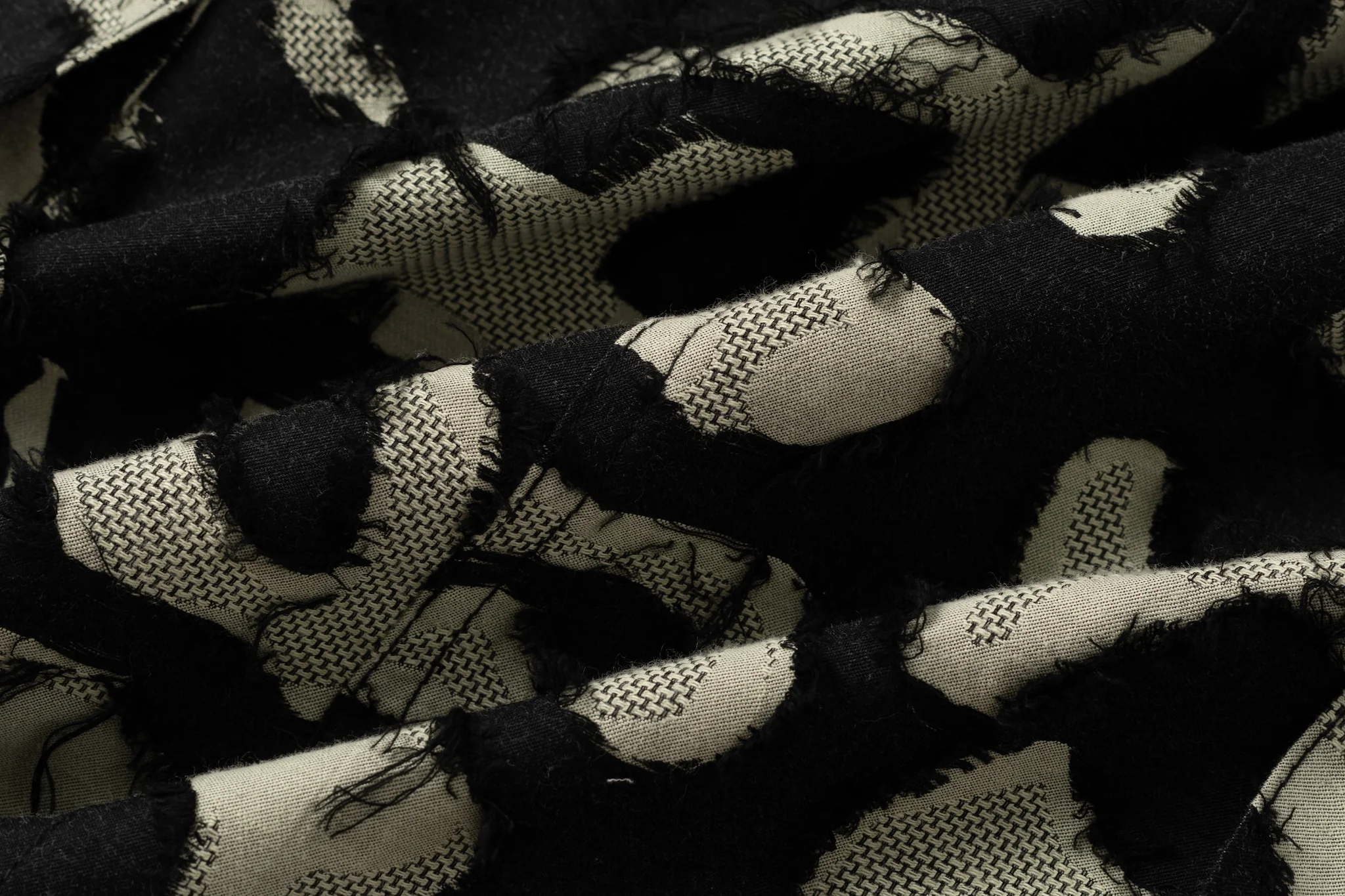 Raised Floral Cargo Skirt - Image 2