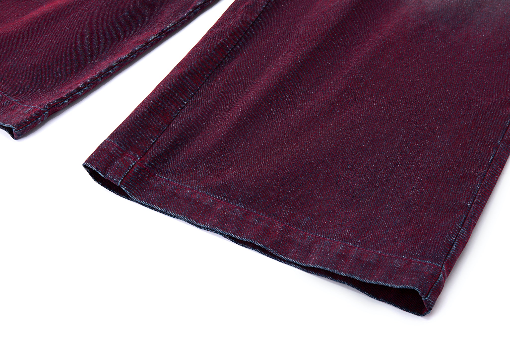 Oil Slick Iridescent Wide Leg Denim - Image 12
