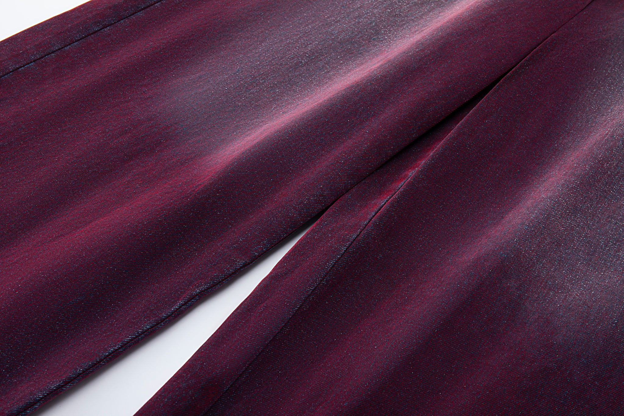 Oil Slick Iridescent Wide Leg Denim - Image 13