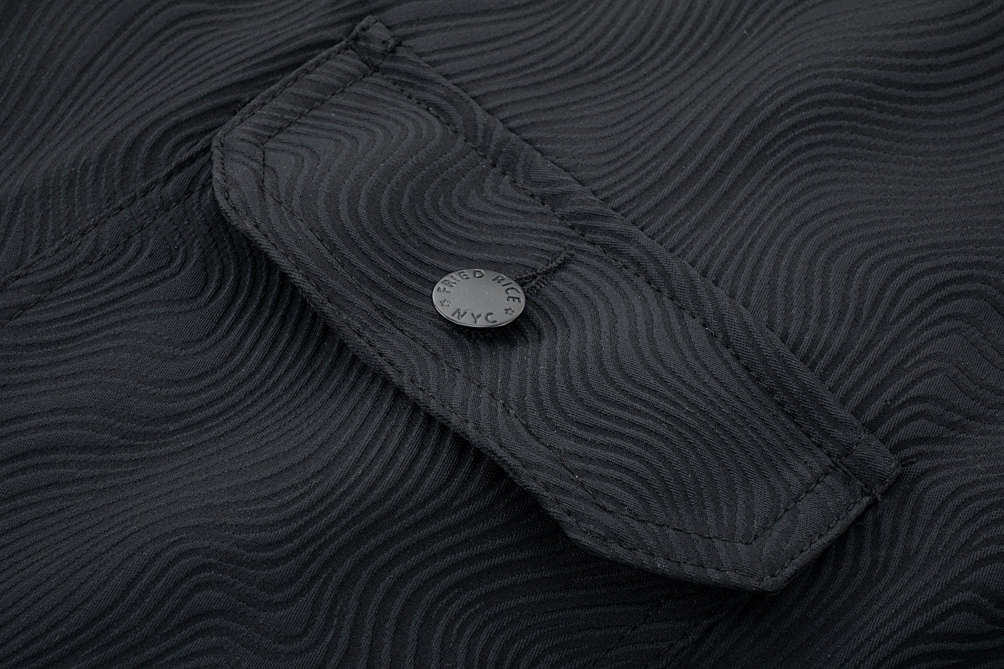 Wide Leg Yemi Pants - Topographical Black - Image 11