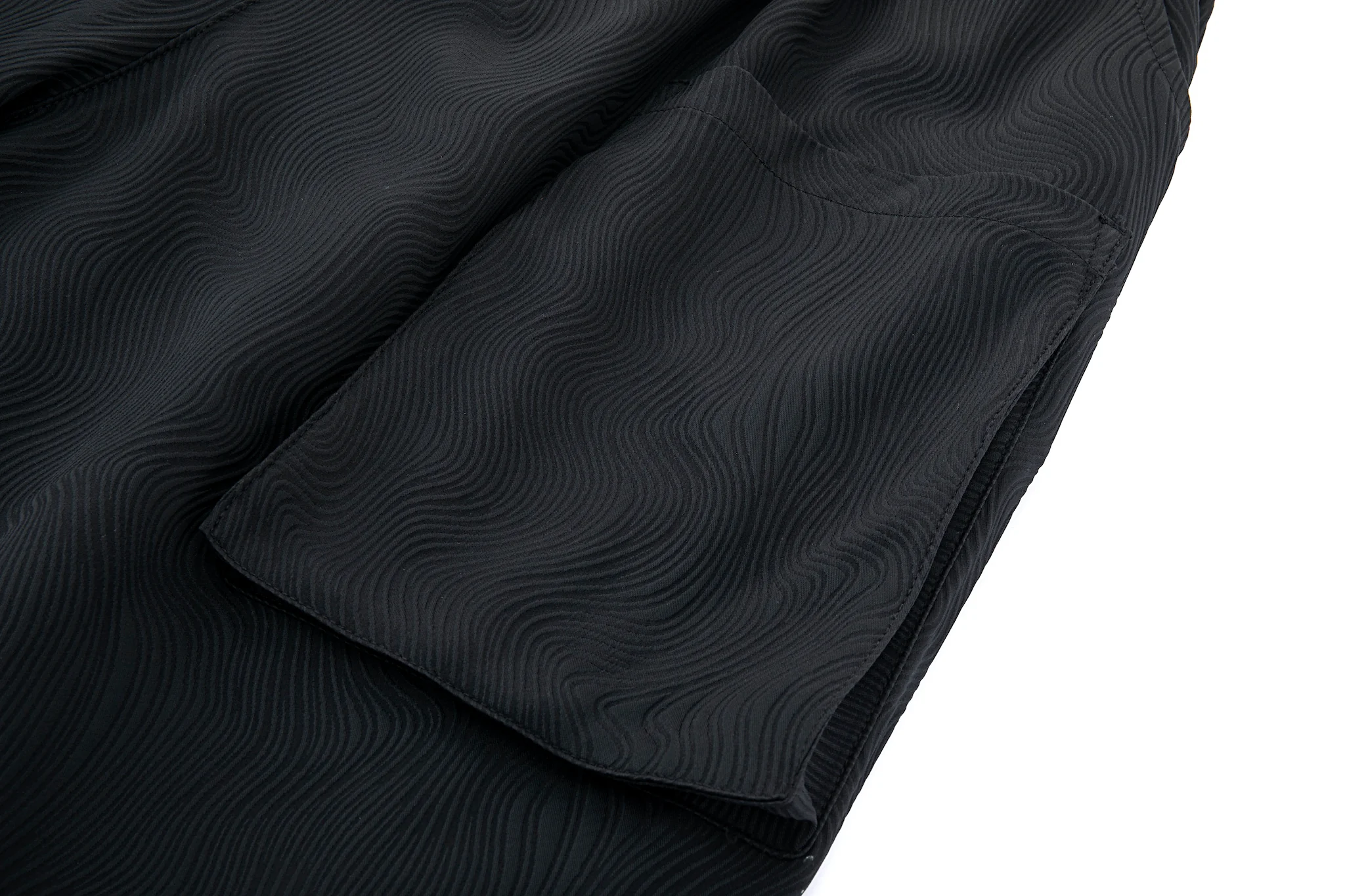 Wide Leg Yemi Pants - Topographical Black - Image 13