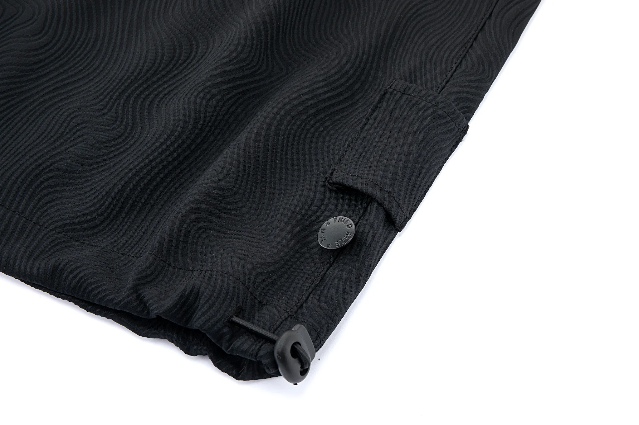 Wide Leg Yemi Pants - Topographical Black - Image 14