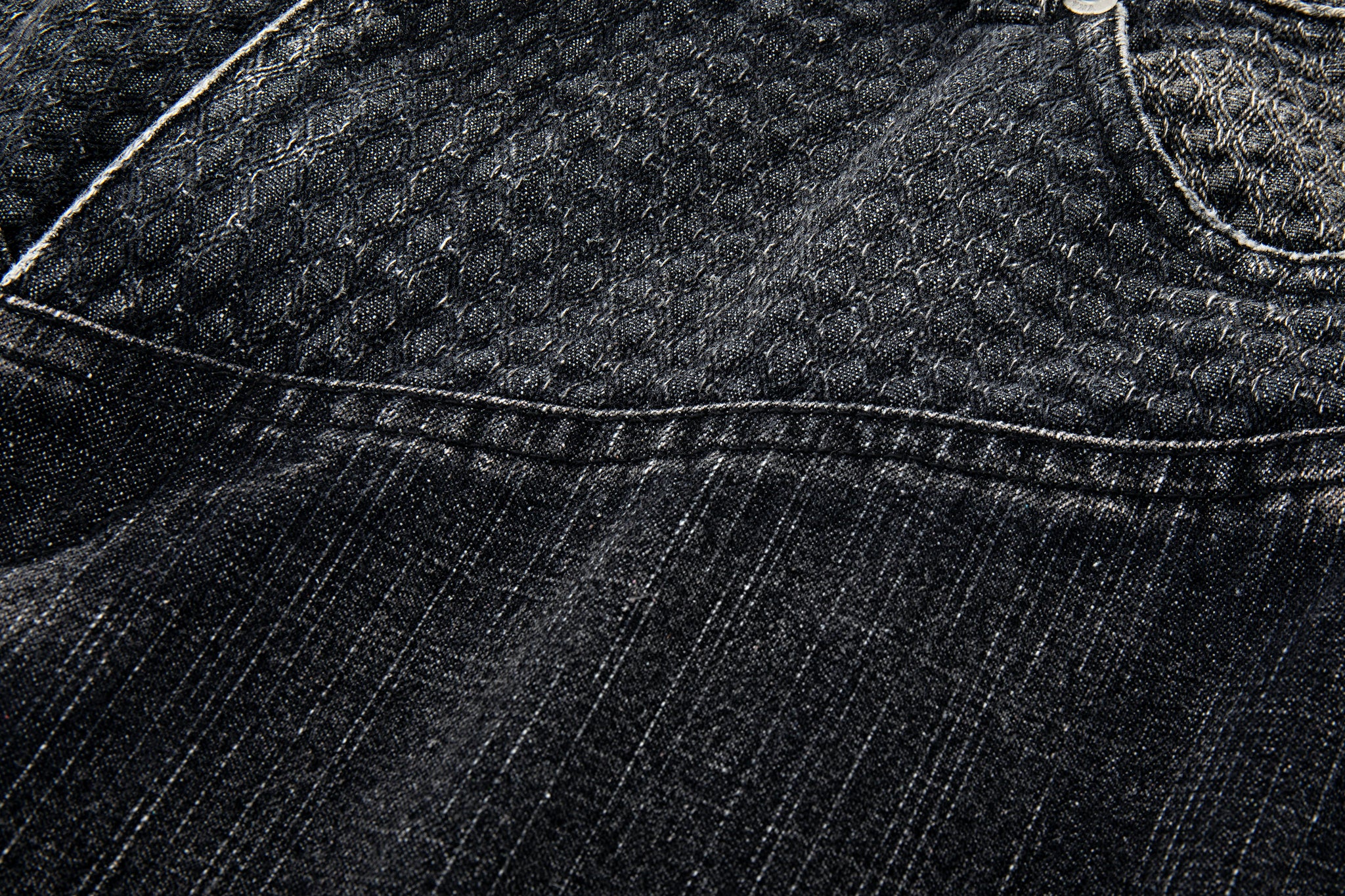 Angular Utility Pocket Faded Jorts - Onyx - Image 16
