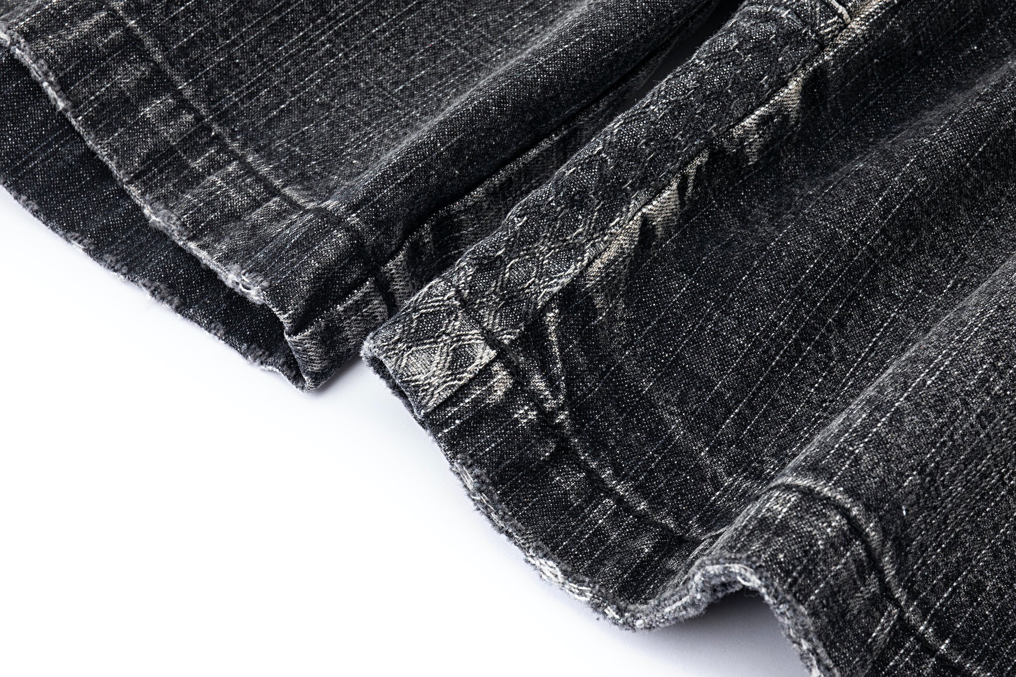 Angular Utility Pocket Faded Jorts - Onyx - Image 19