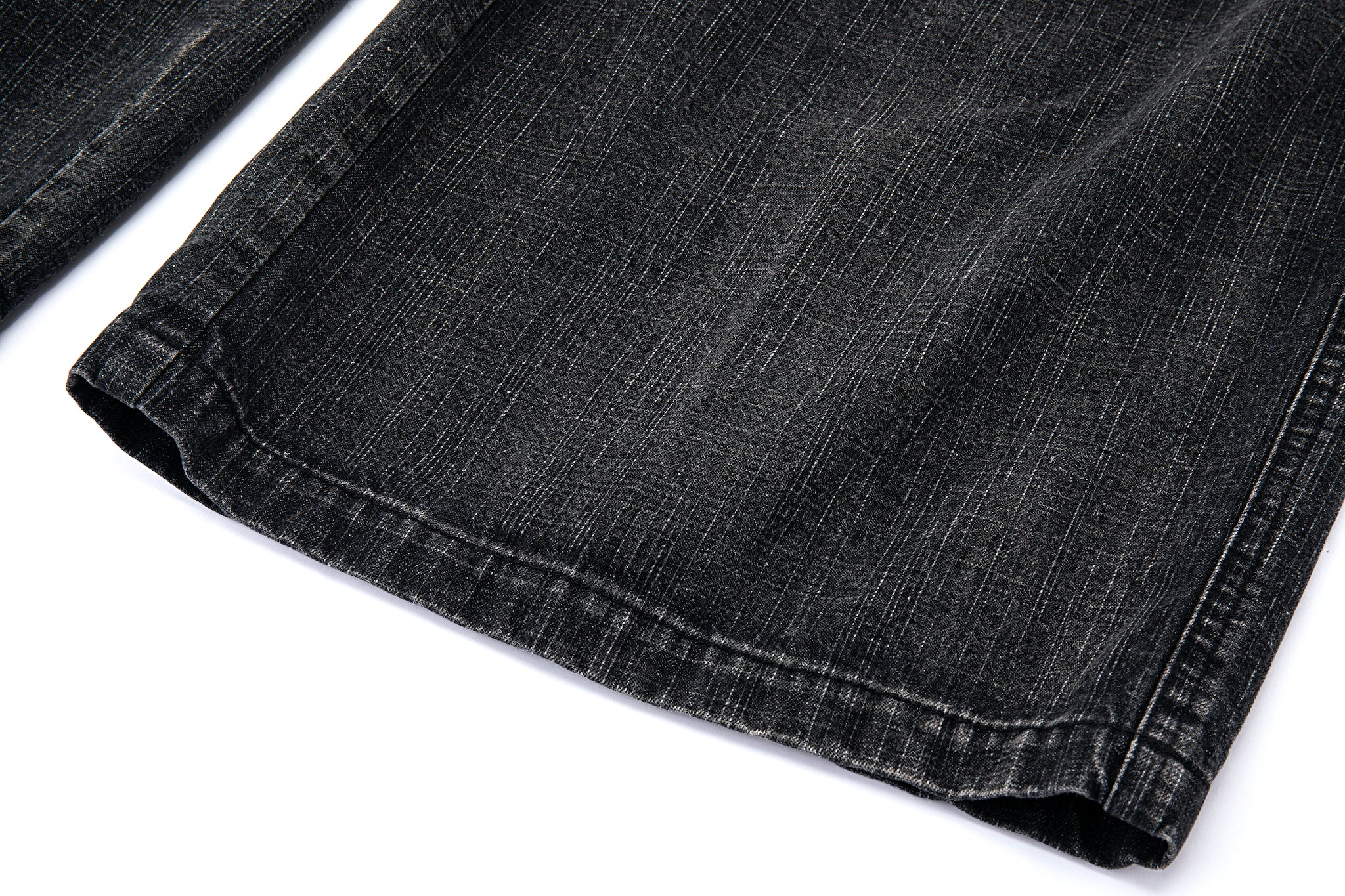 Wide Leg Carpenter Jeans - Fractal Knee Panels, Onyx - Image 13