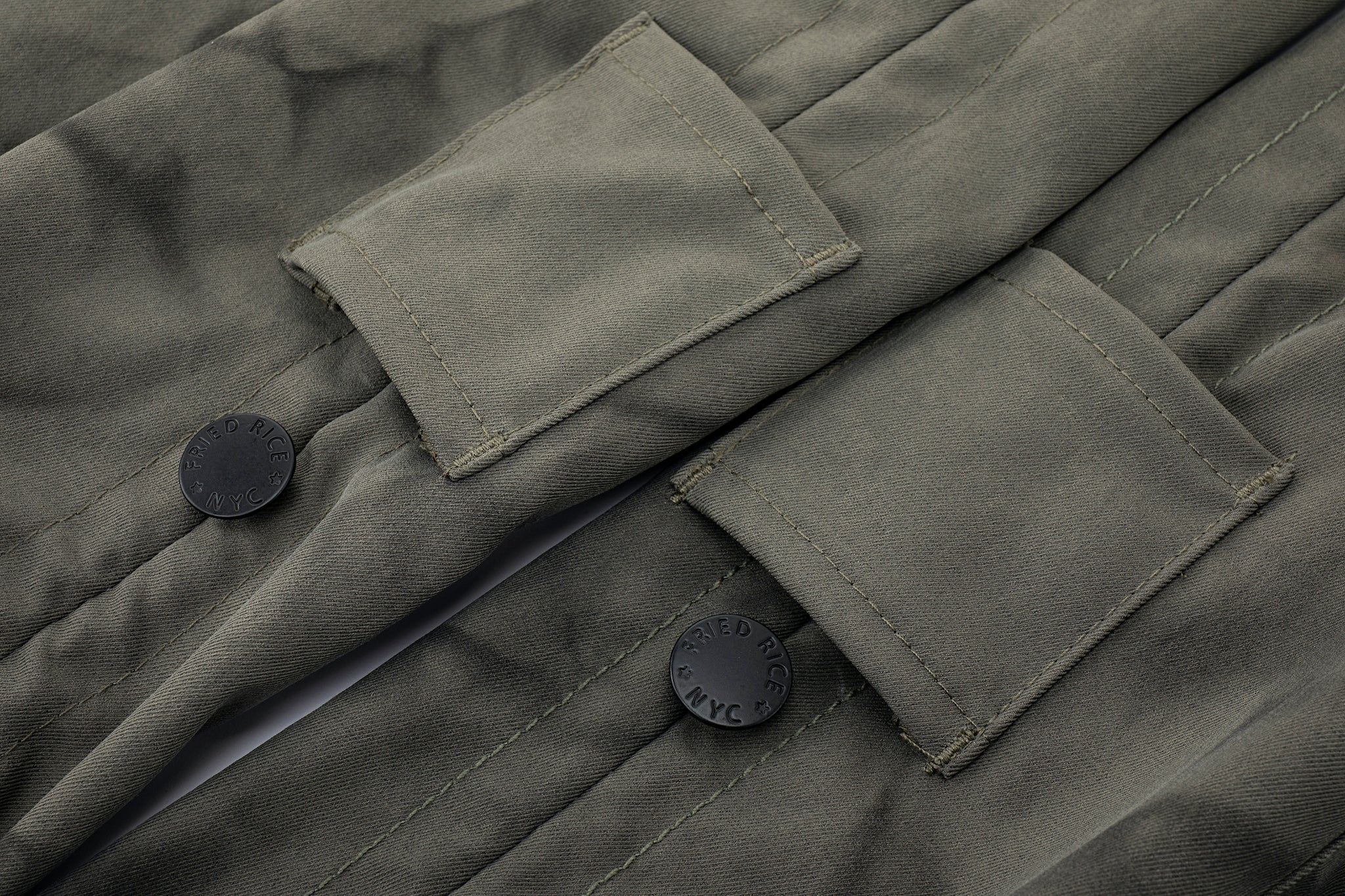 Brush Camo Cargos - Deep Olive - Image 10