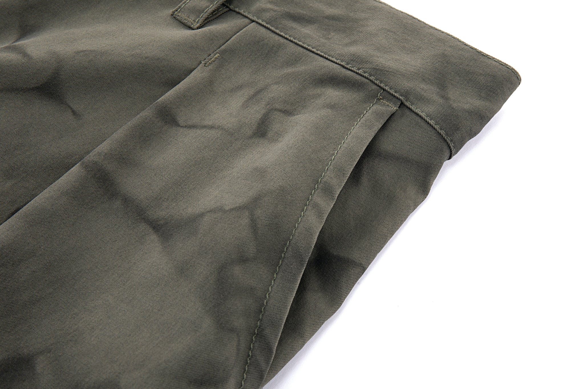 Brush Camo Cargos - Deep Olive - Image 13