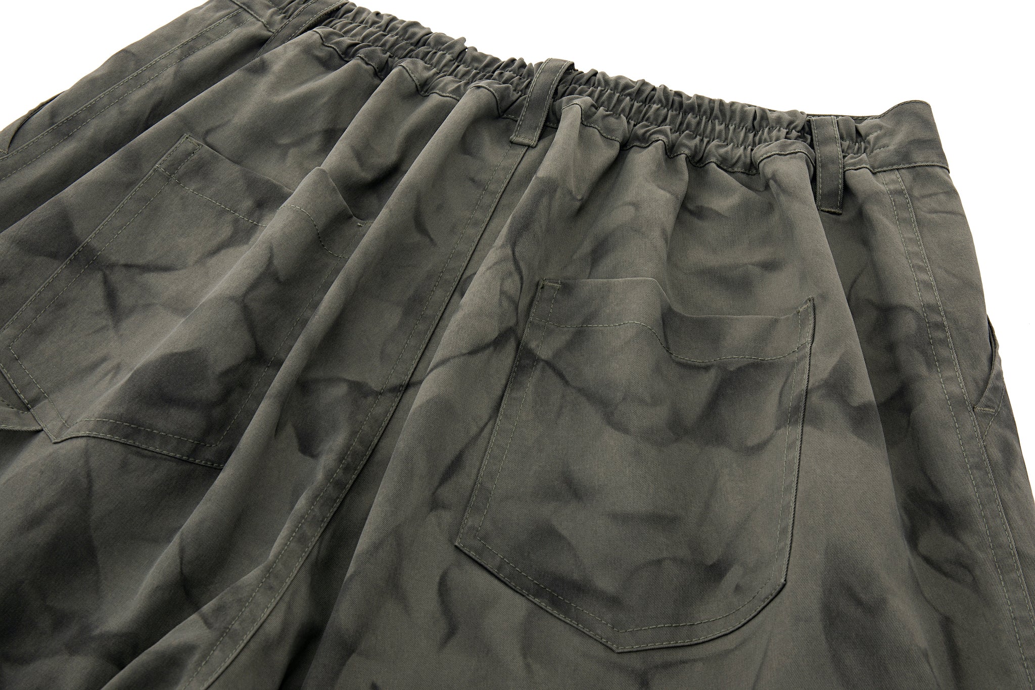 Brush Camo Cargos - Deep Olive - Image 14