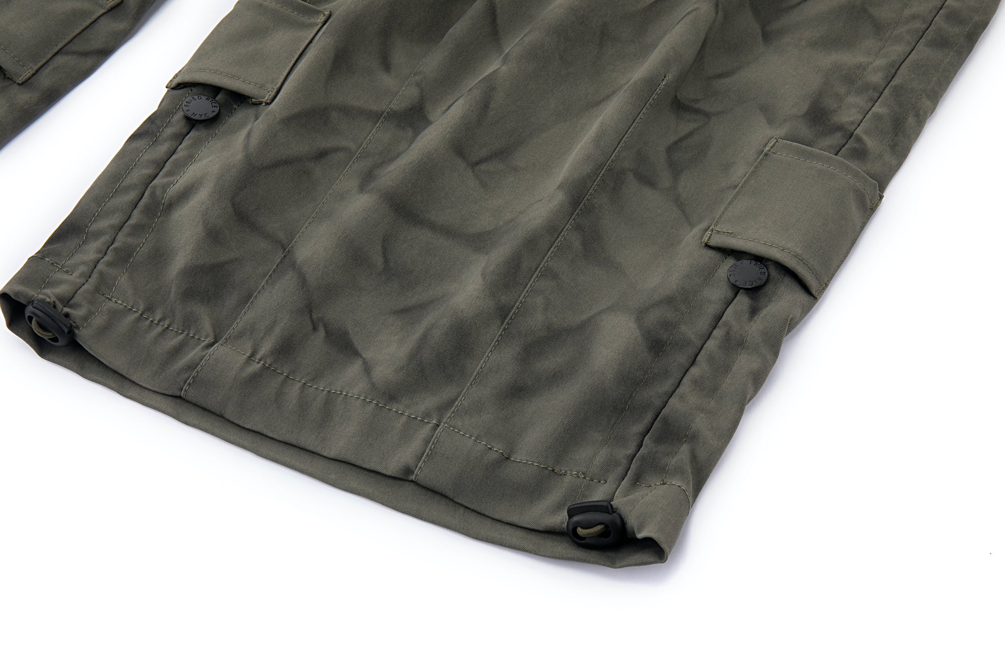 Brush Camo Cargos - Deep Olive - Image 18