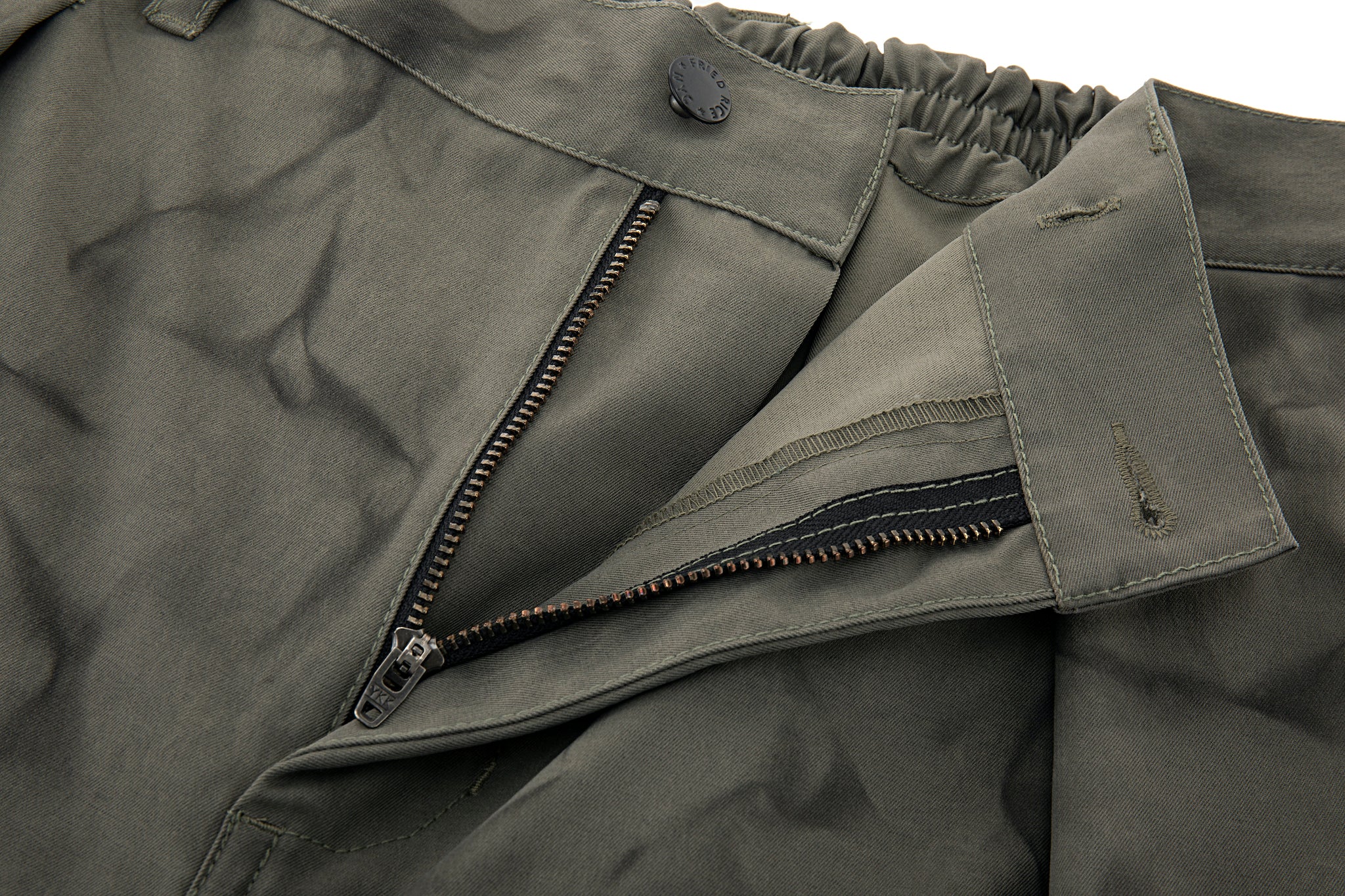 Brush Camo Cargos - Deep Olive - Image 8