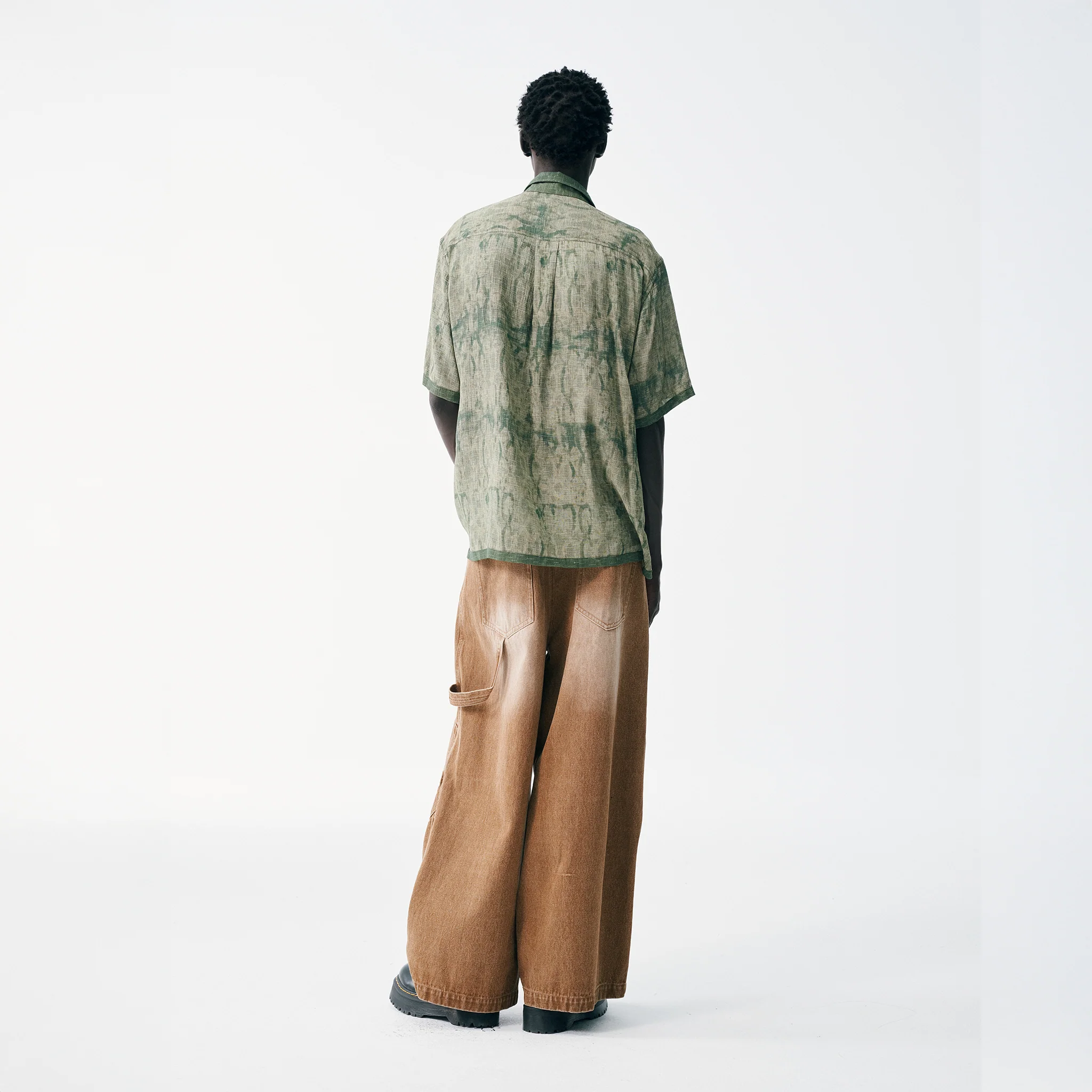 Reversible Summer Shirt - Sage - Image 7
