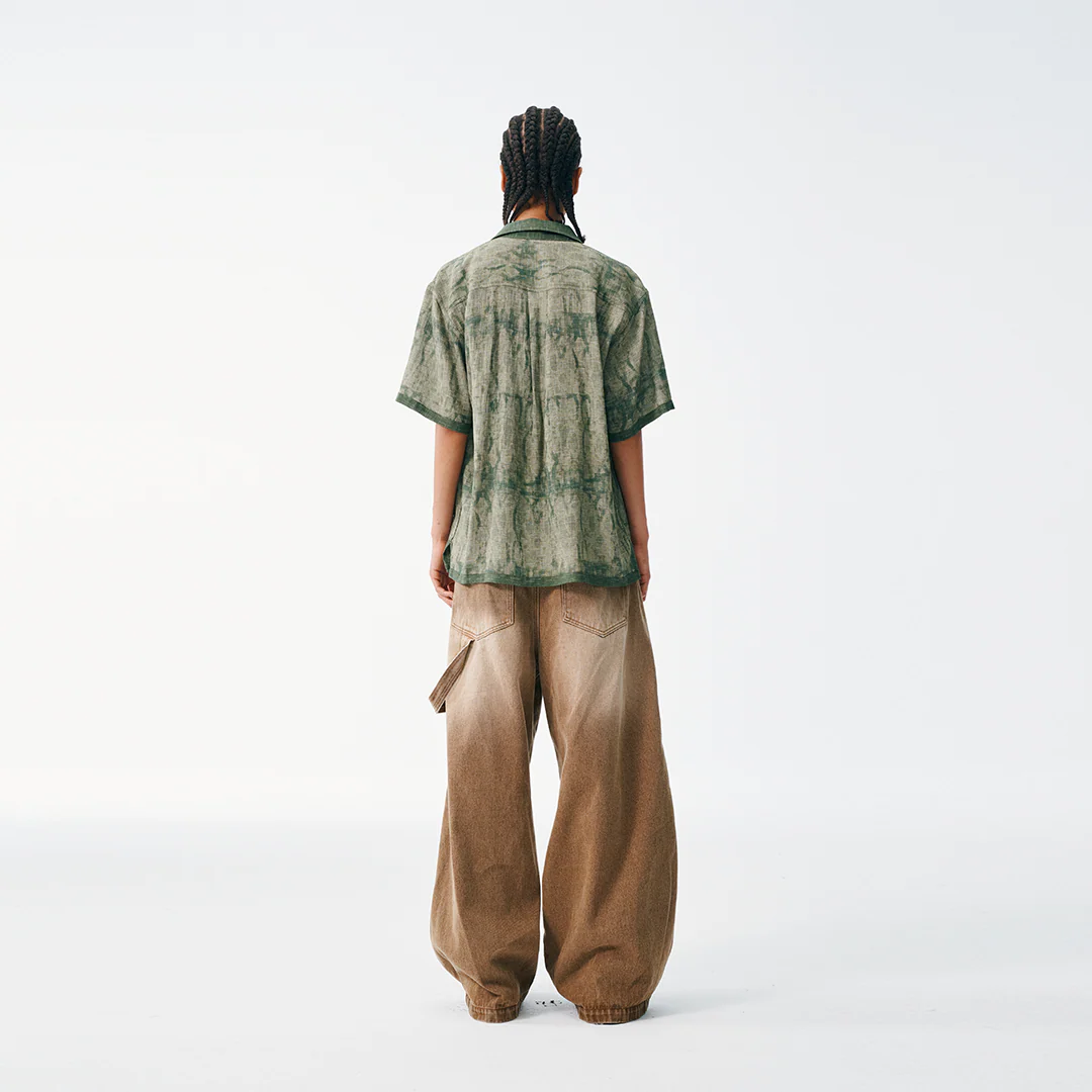 Reversible Summer Shirt - Sage - Image 8