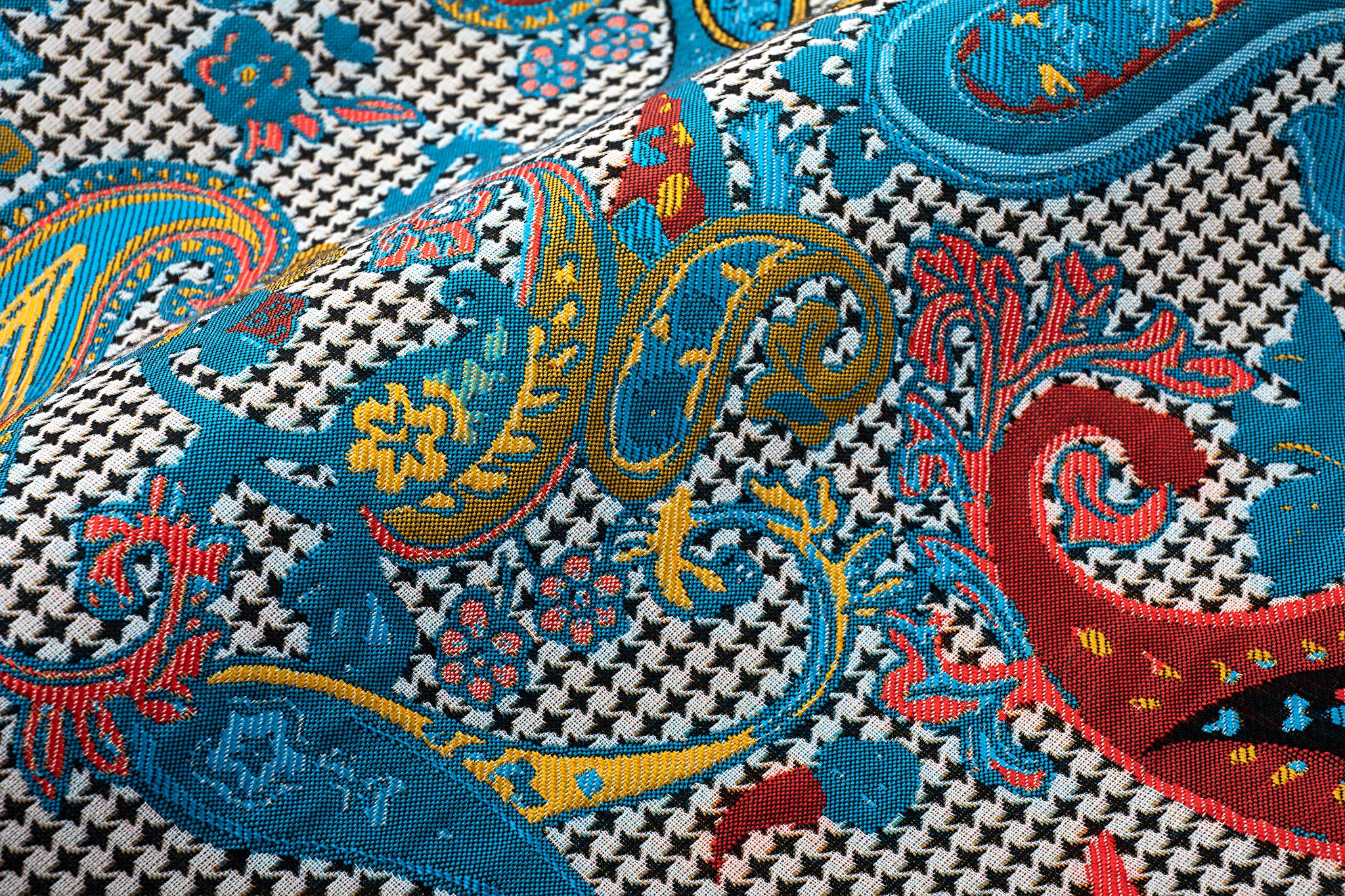 Multicolor Paisley Moto Jacket - Image 11