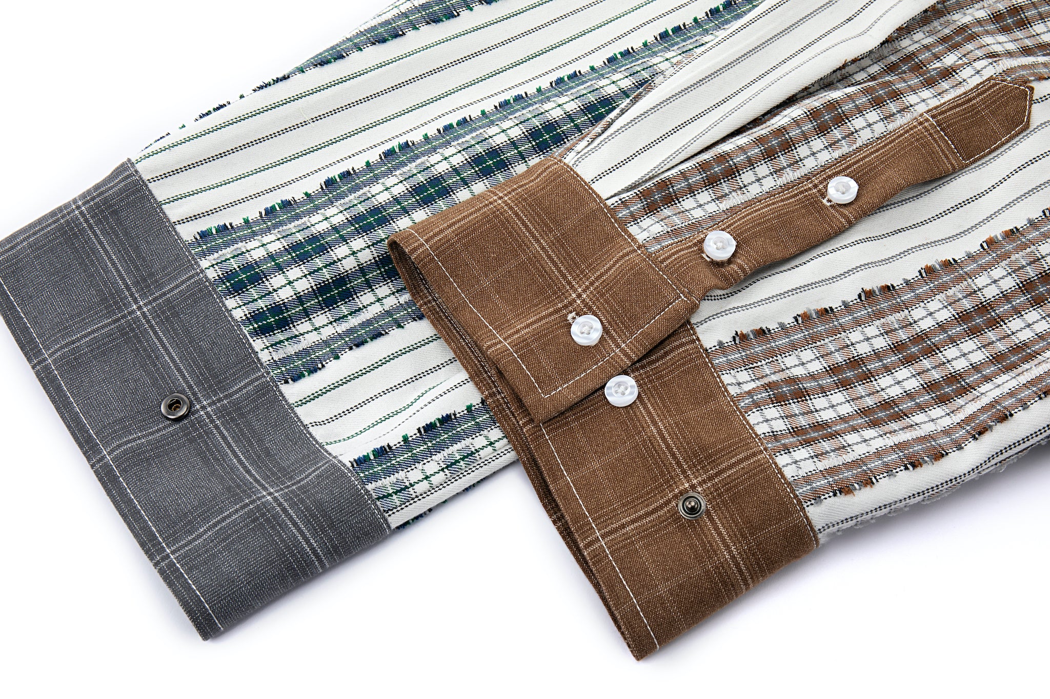 Oversized Patchwork Summer Shirt - Image 13