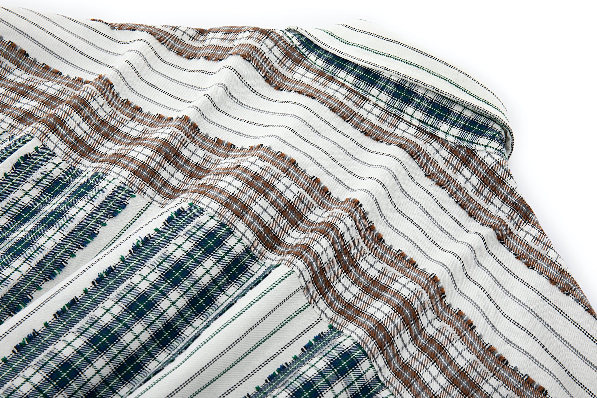 Oversized Patchwork Summer Shirt - Image 15