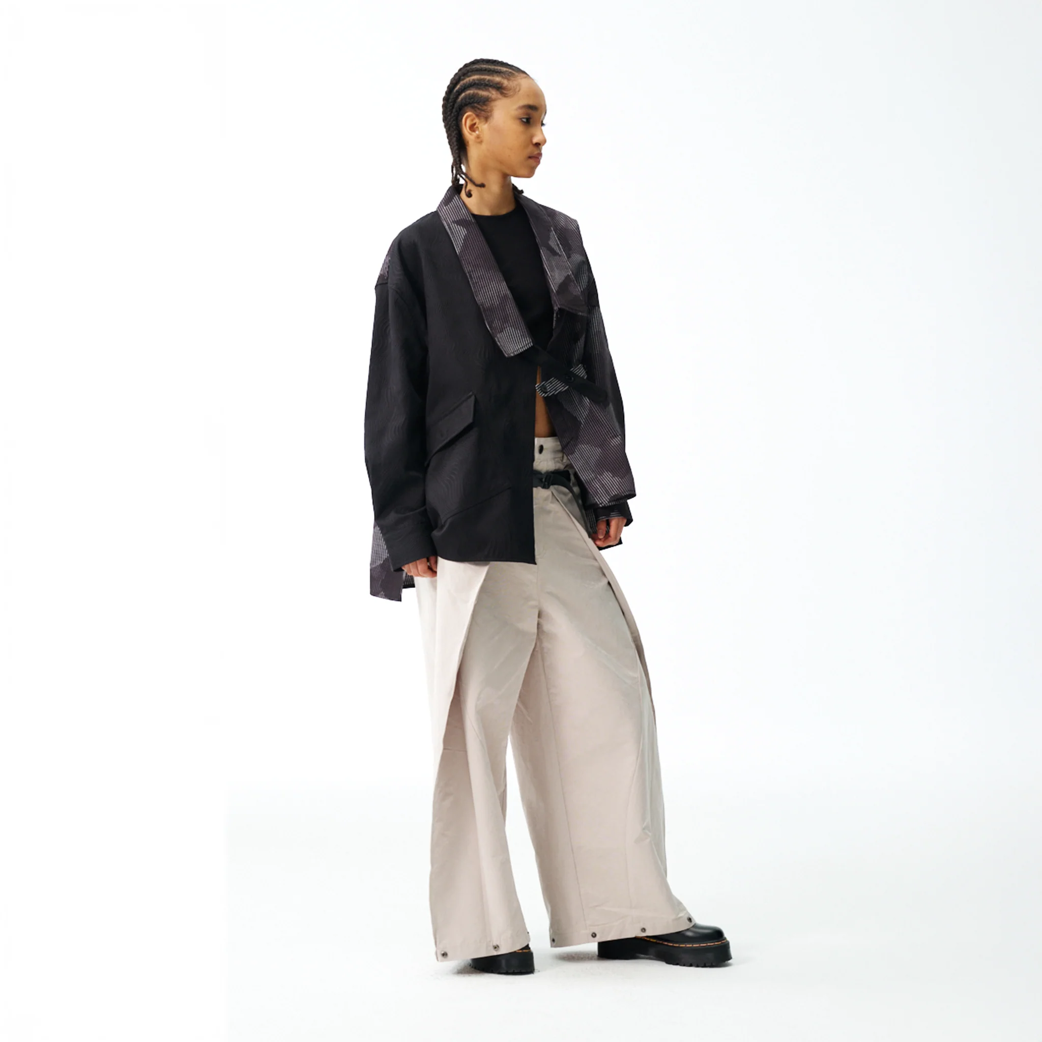 Two Face Kimono Blazer - Image 8