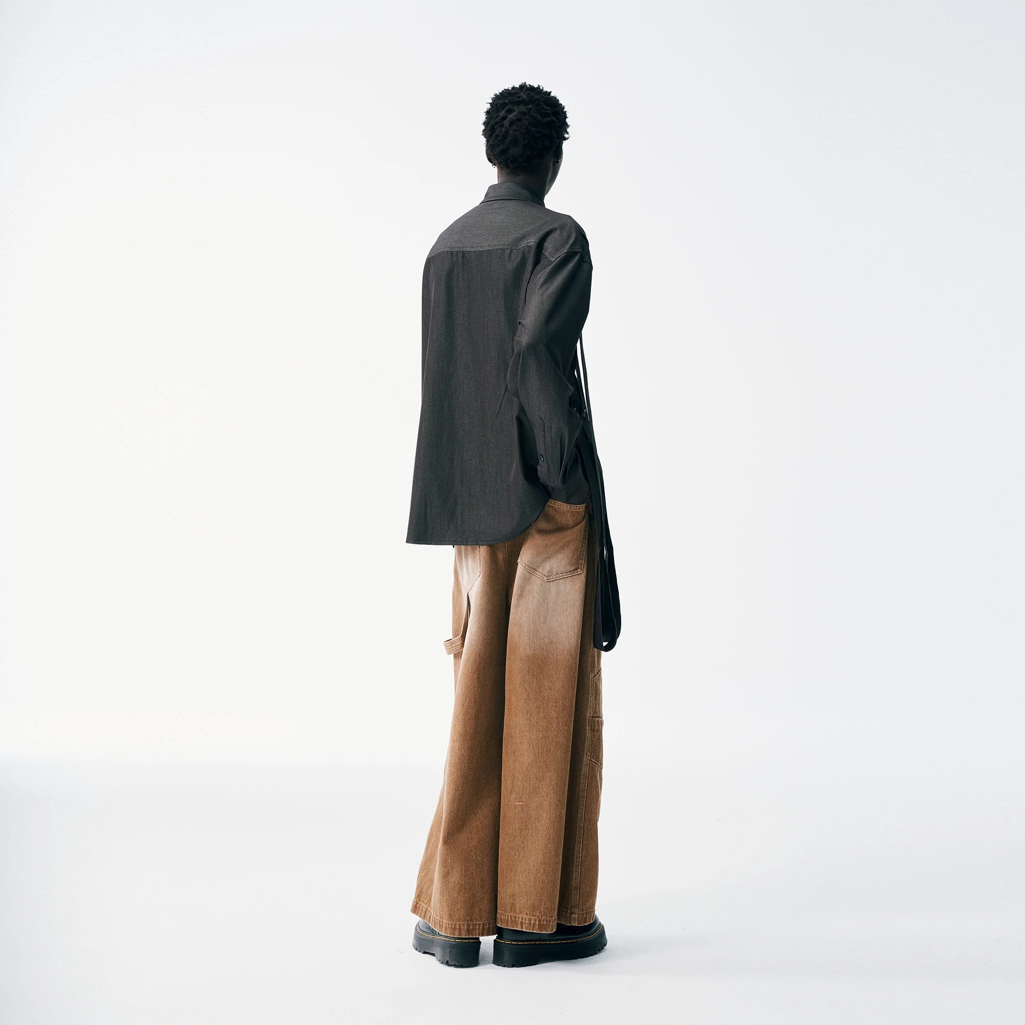 Styleable Strap Long Sleeve Button Up - Image 10
