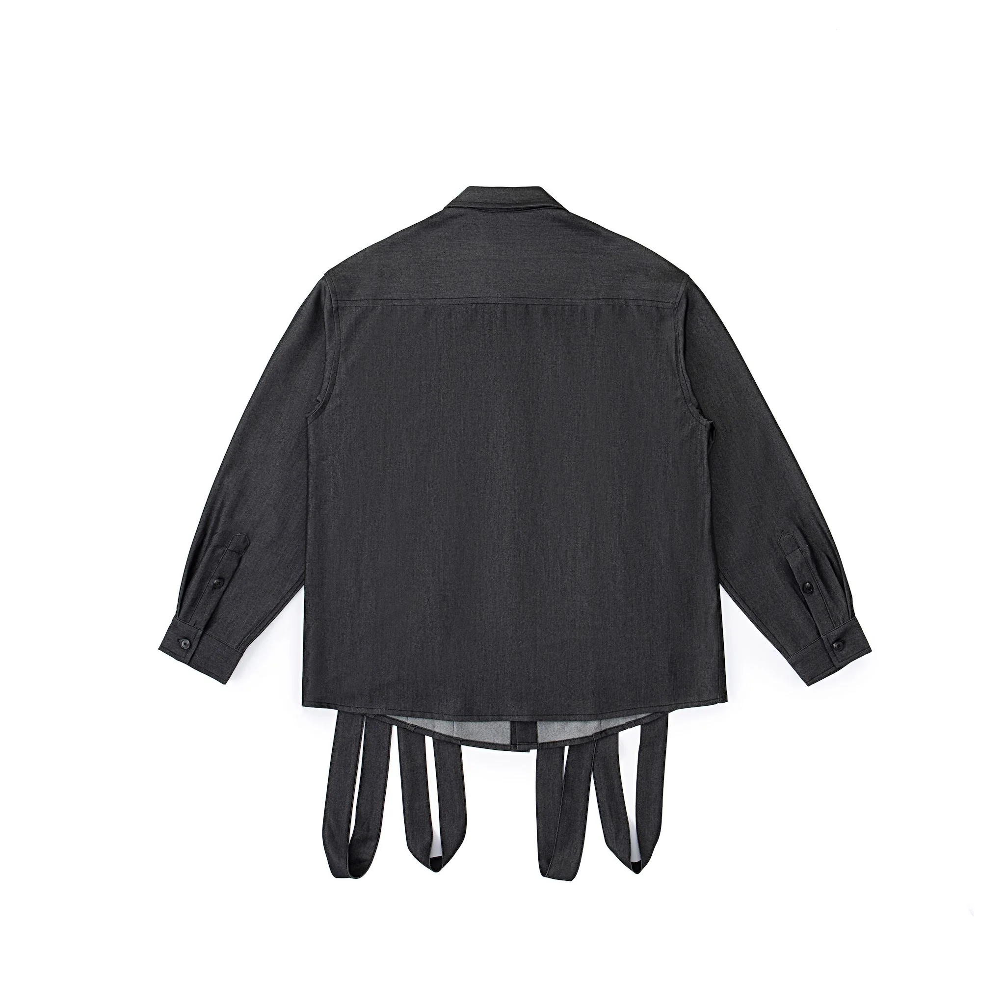 Styleable Strap Long Sleeve Button Up - Image 3