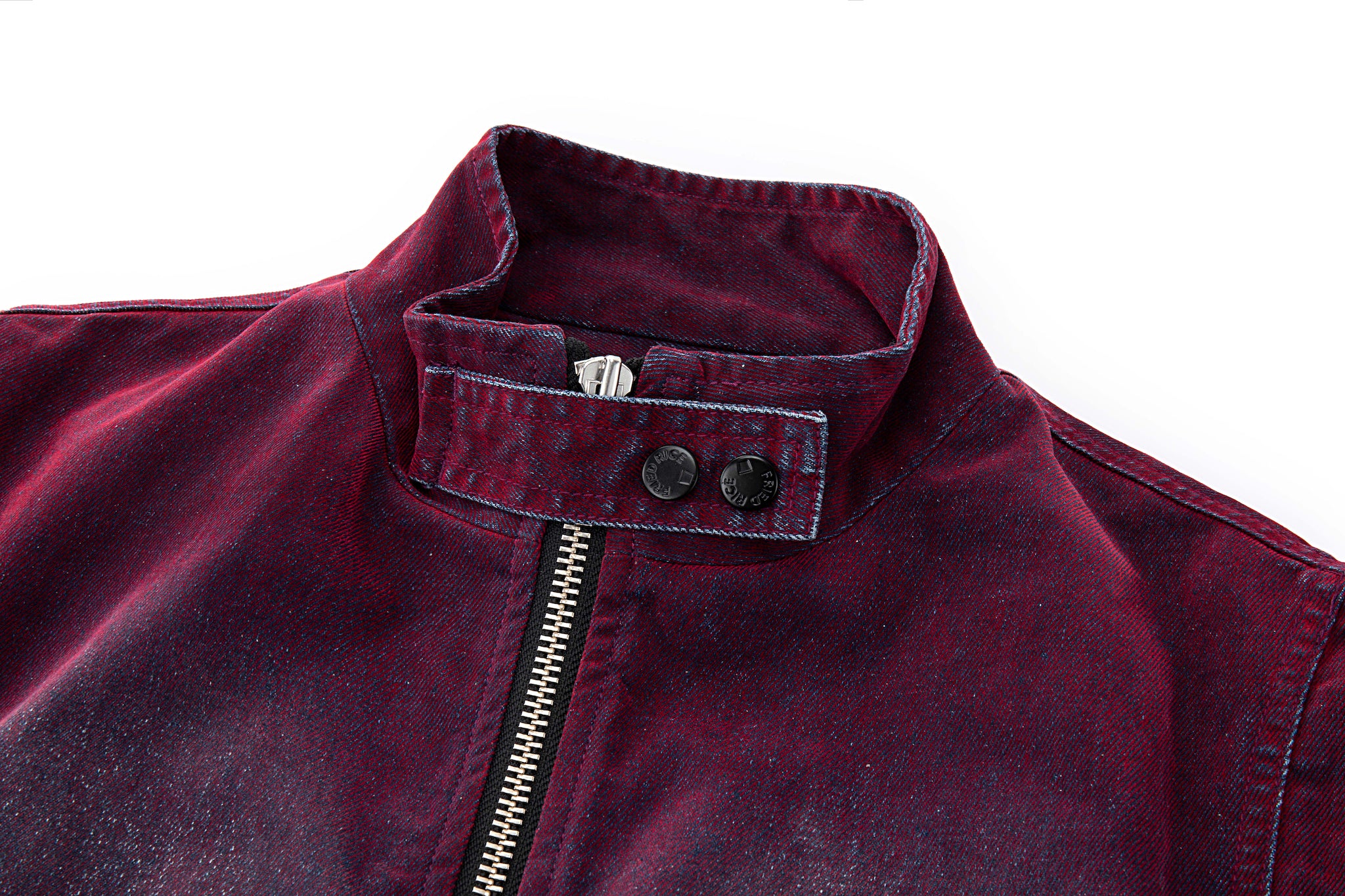 Oil Slick Iridescent Convertible Moto Jacket - Image 11