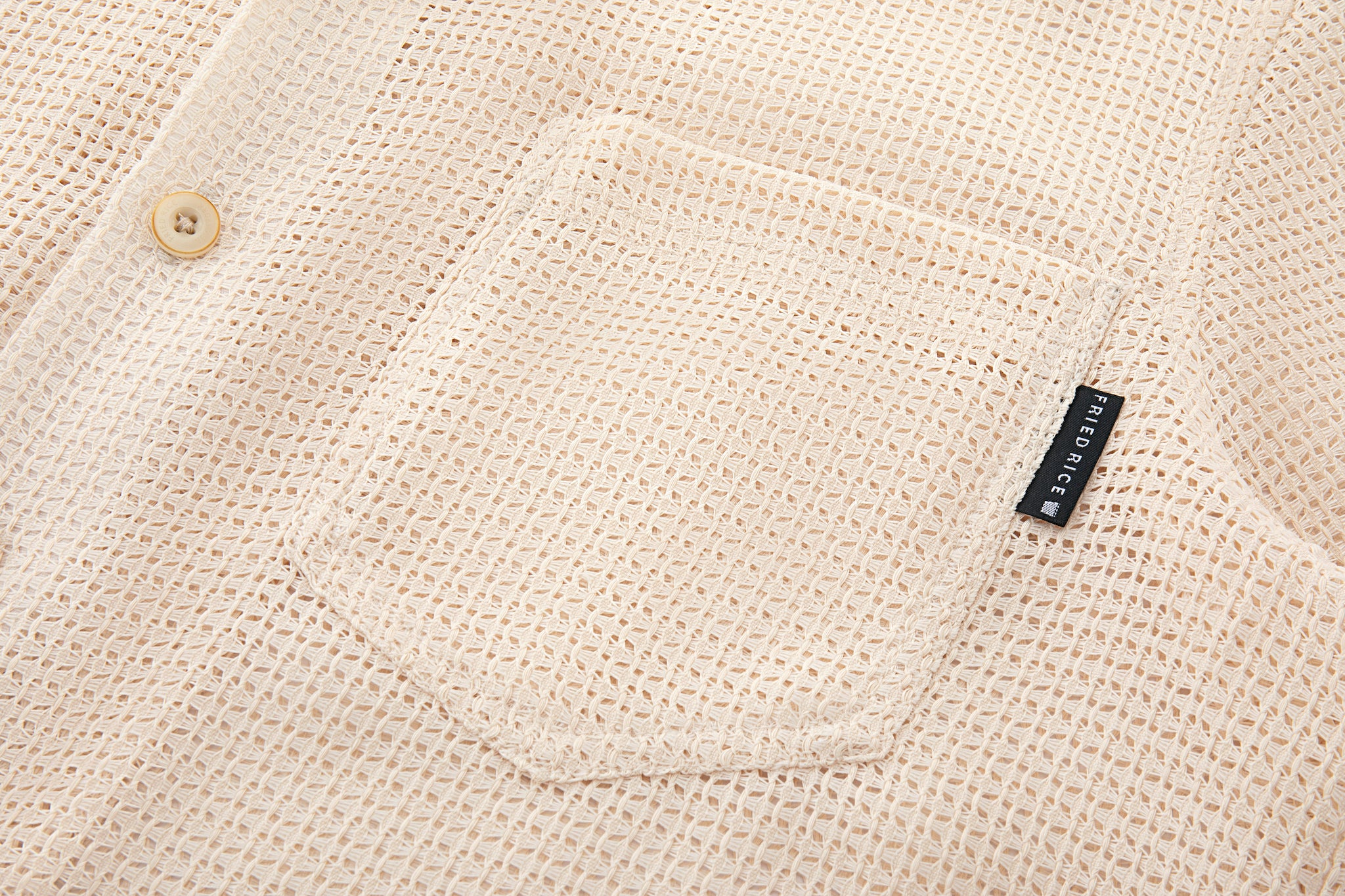 Kumo Open Weave Mesh Shirt - Image 5