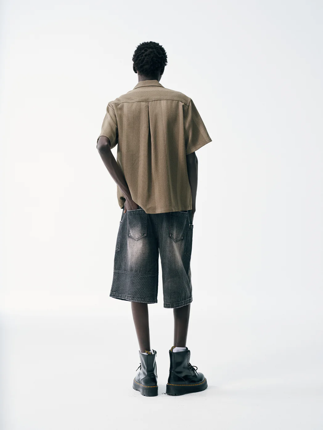 Olive Bowler Shirt - Image 5