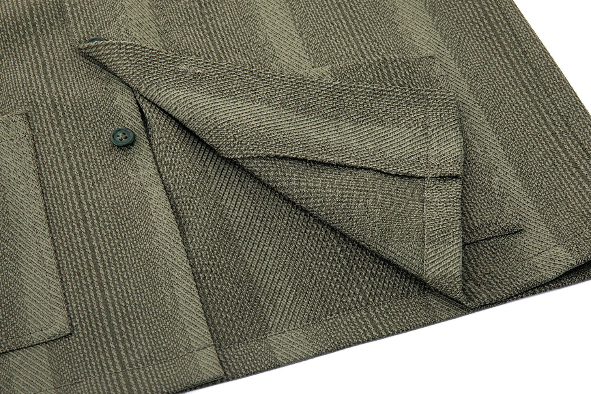 Olive Bowler Shirt - Image 9