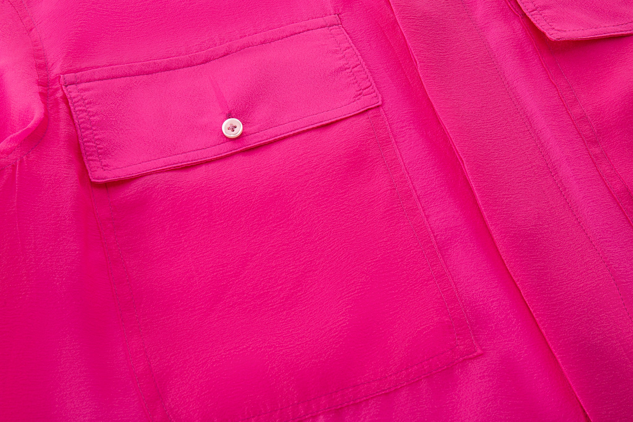Candy Wrap Sheer Cropped Button Up - Image 14