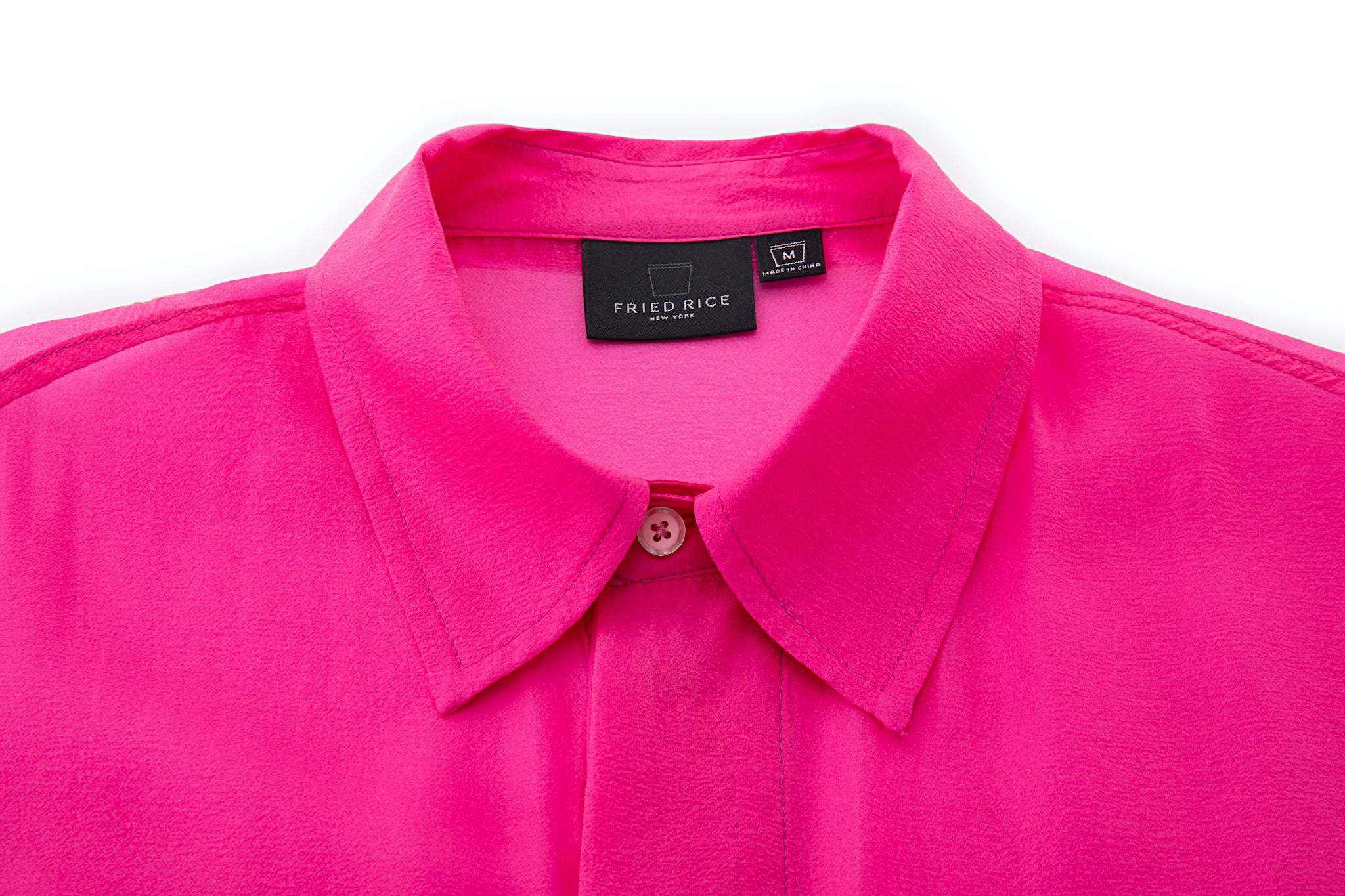 Candy Wrap Sheer Cropped Button Up - Image 5