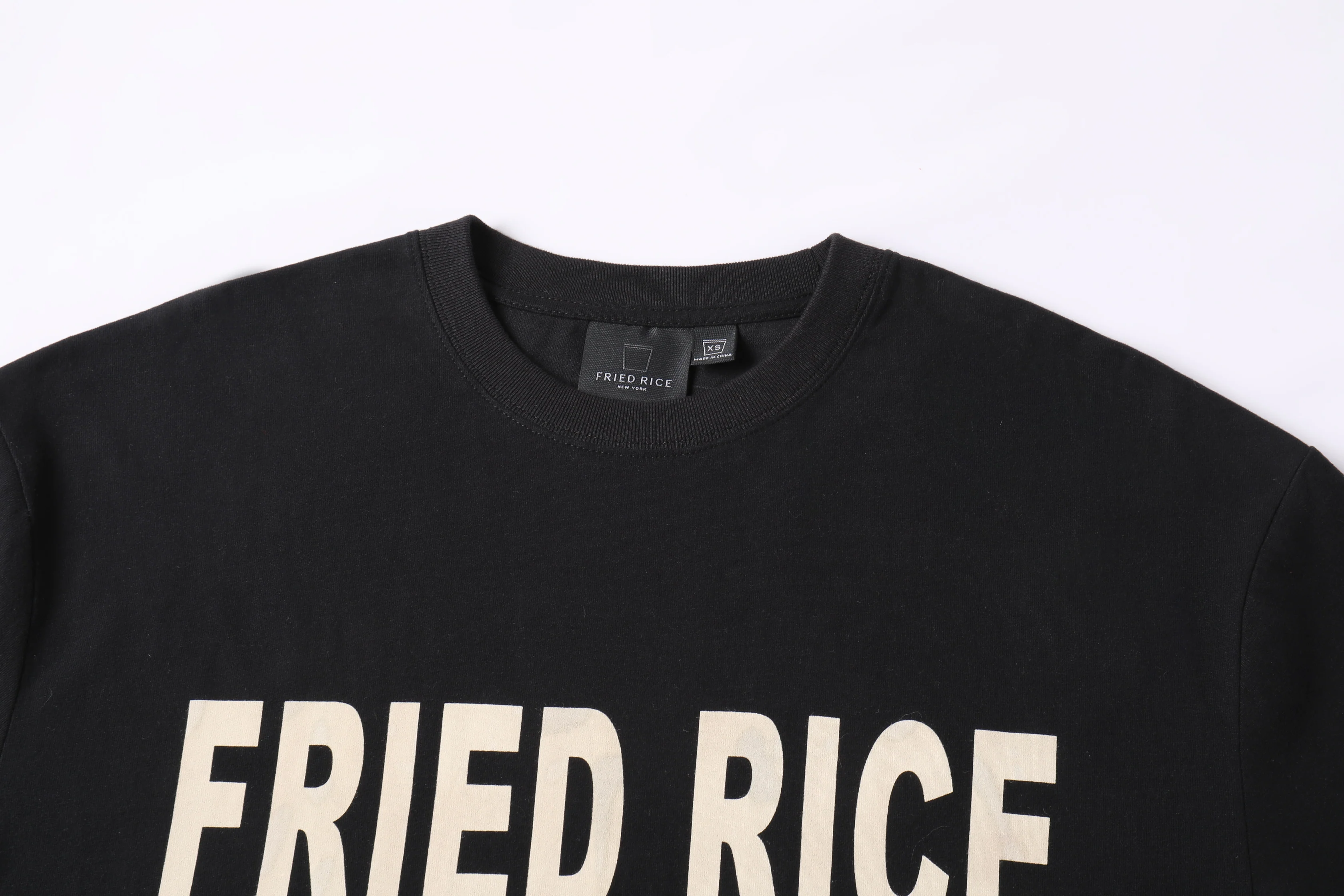 FRIED RICE AS FUCK Tee - Black - Image 5