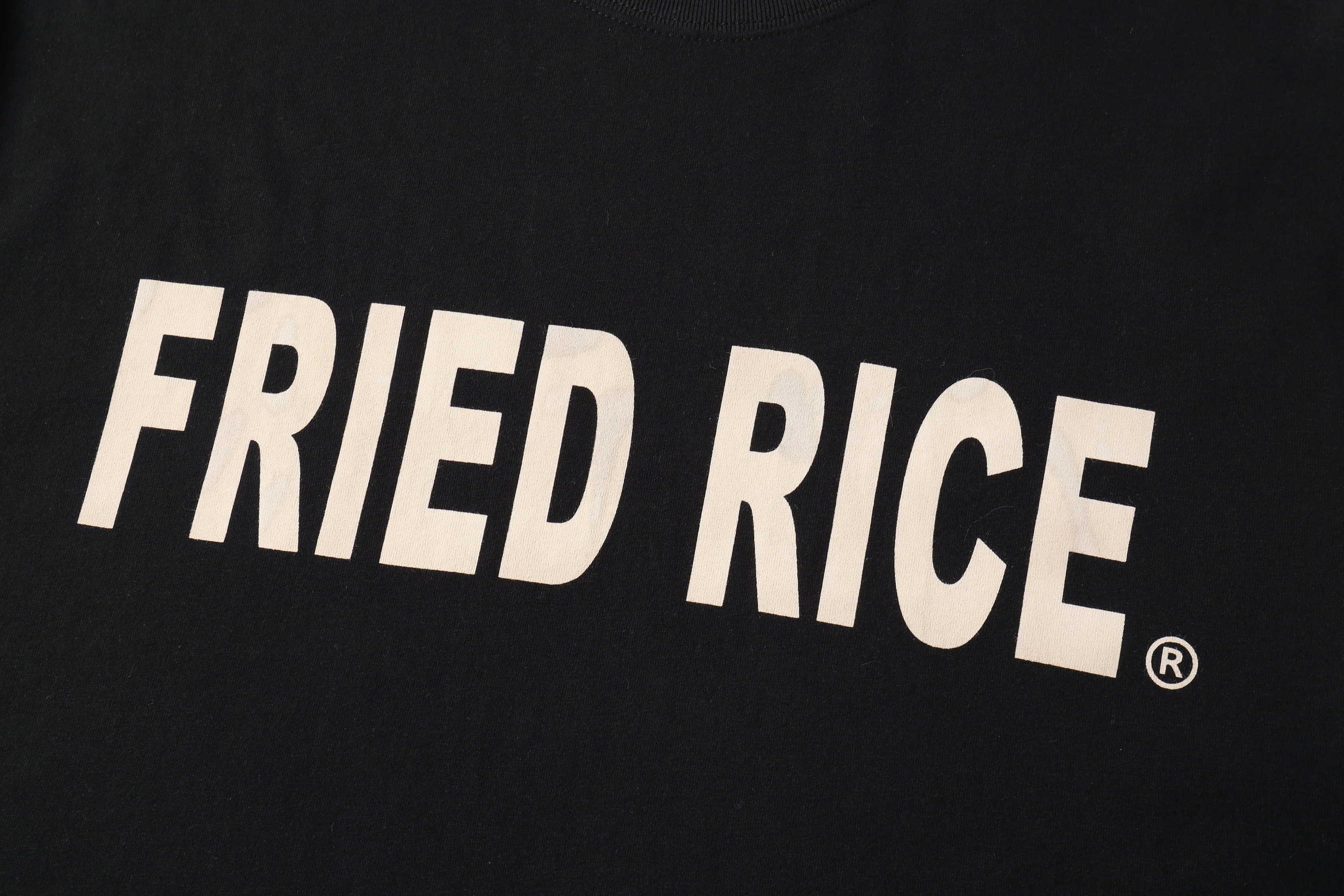FRIED RICE AS FUCK Tee - Black - Image 8