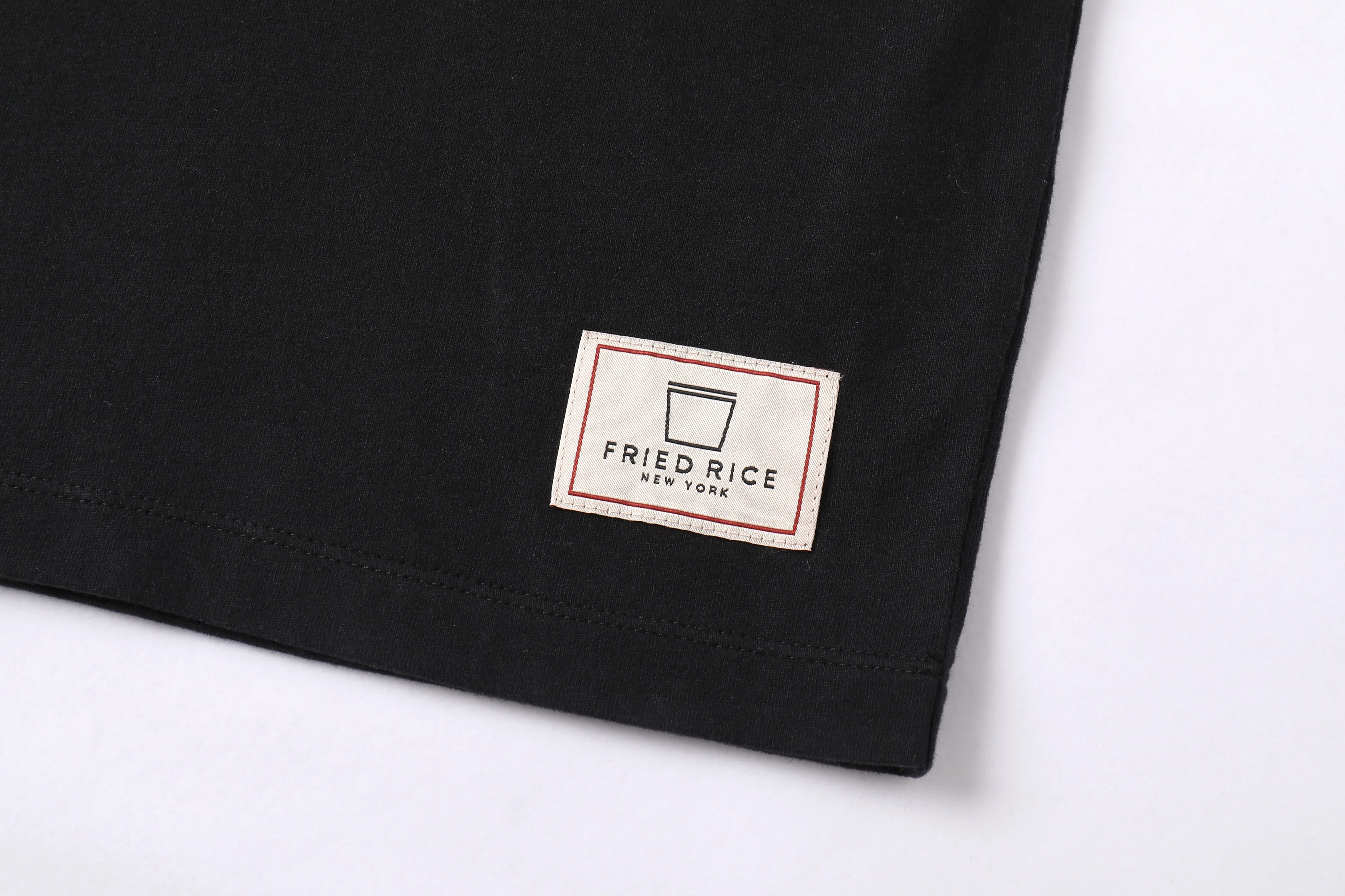 FRIED RICE AS FUCK Tee - Black - Image 9